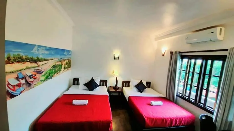 Bed in Uncle Sam Villa