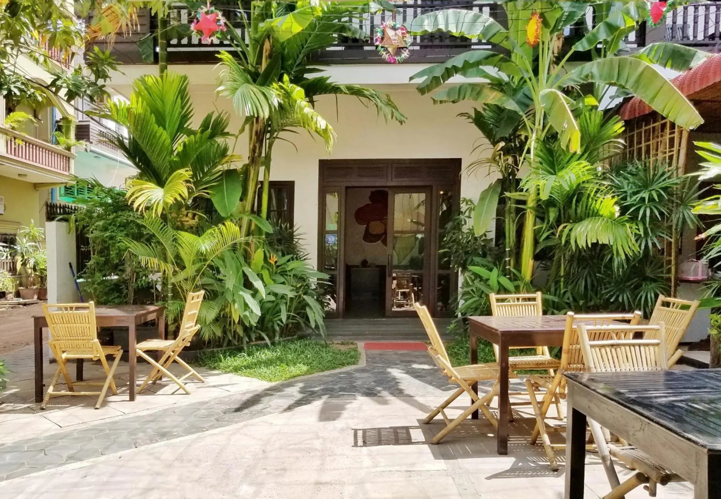 Garden view in Uncle Sam Villa Garden view in Uncle Sam Villa