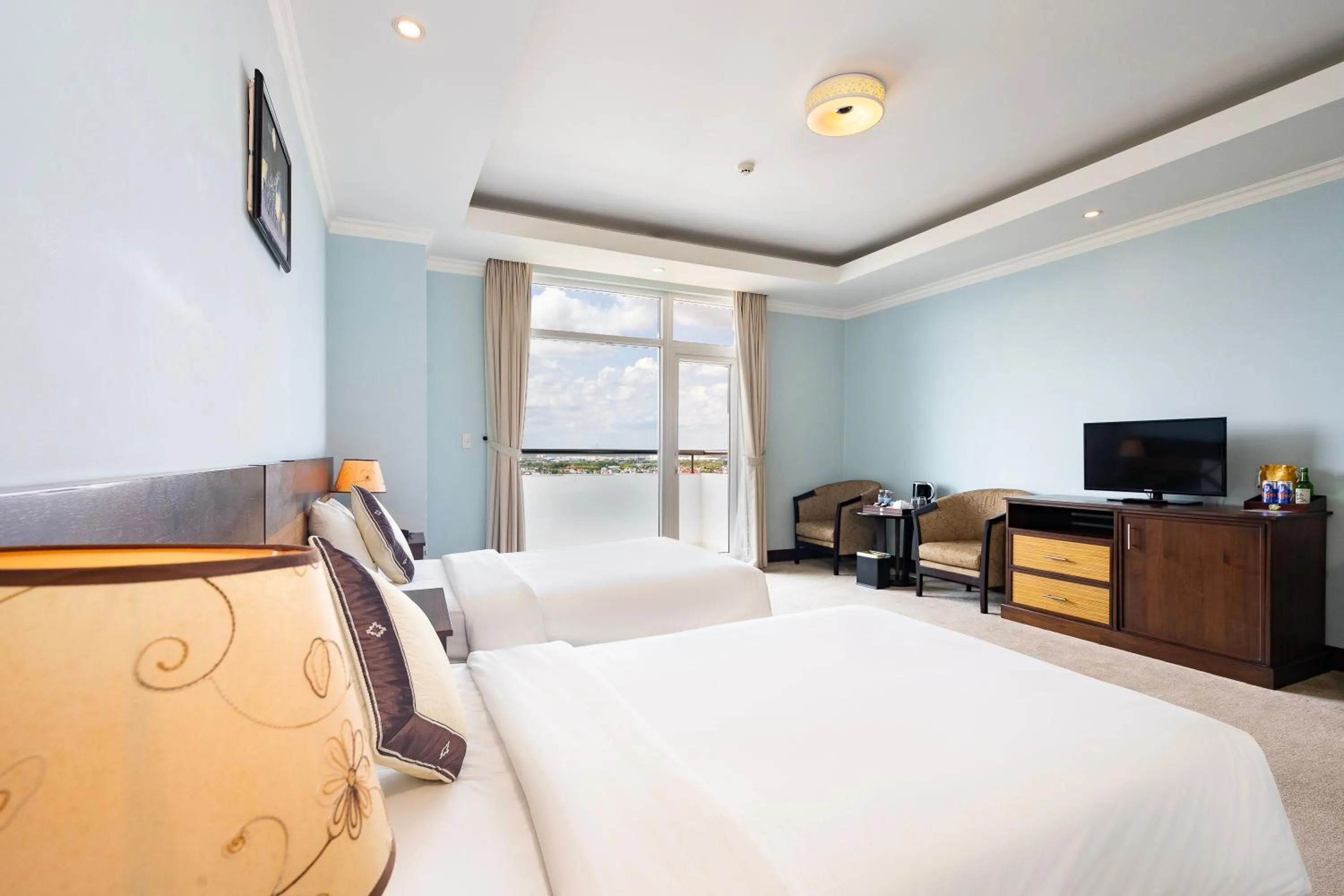 Bedroom, Bed in PHU MY HARBOUR HOTEL - Old Golf Phu My Hotel