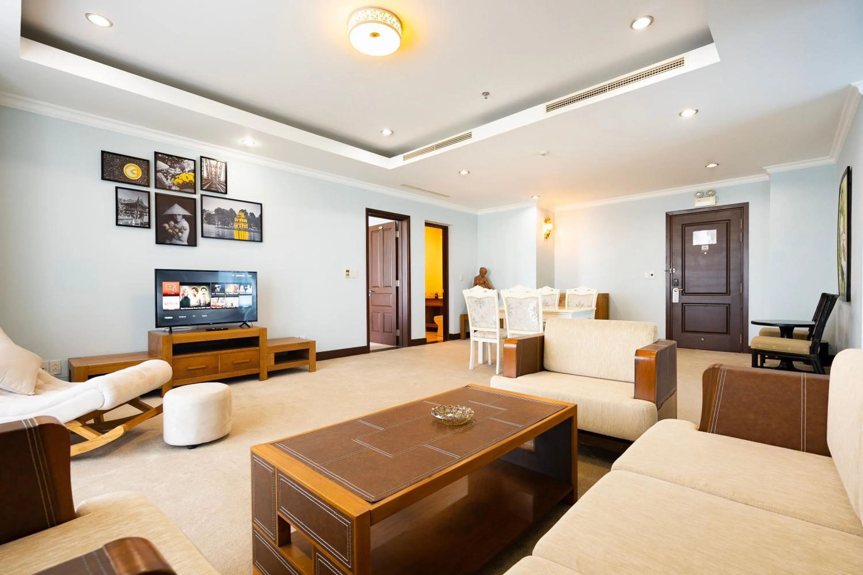 Living room in PHU MY HARBOUR HOTEL - Old Golf Phu My Hotel