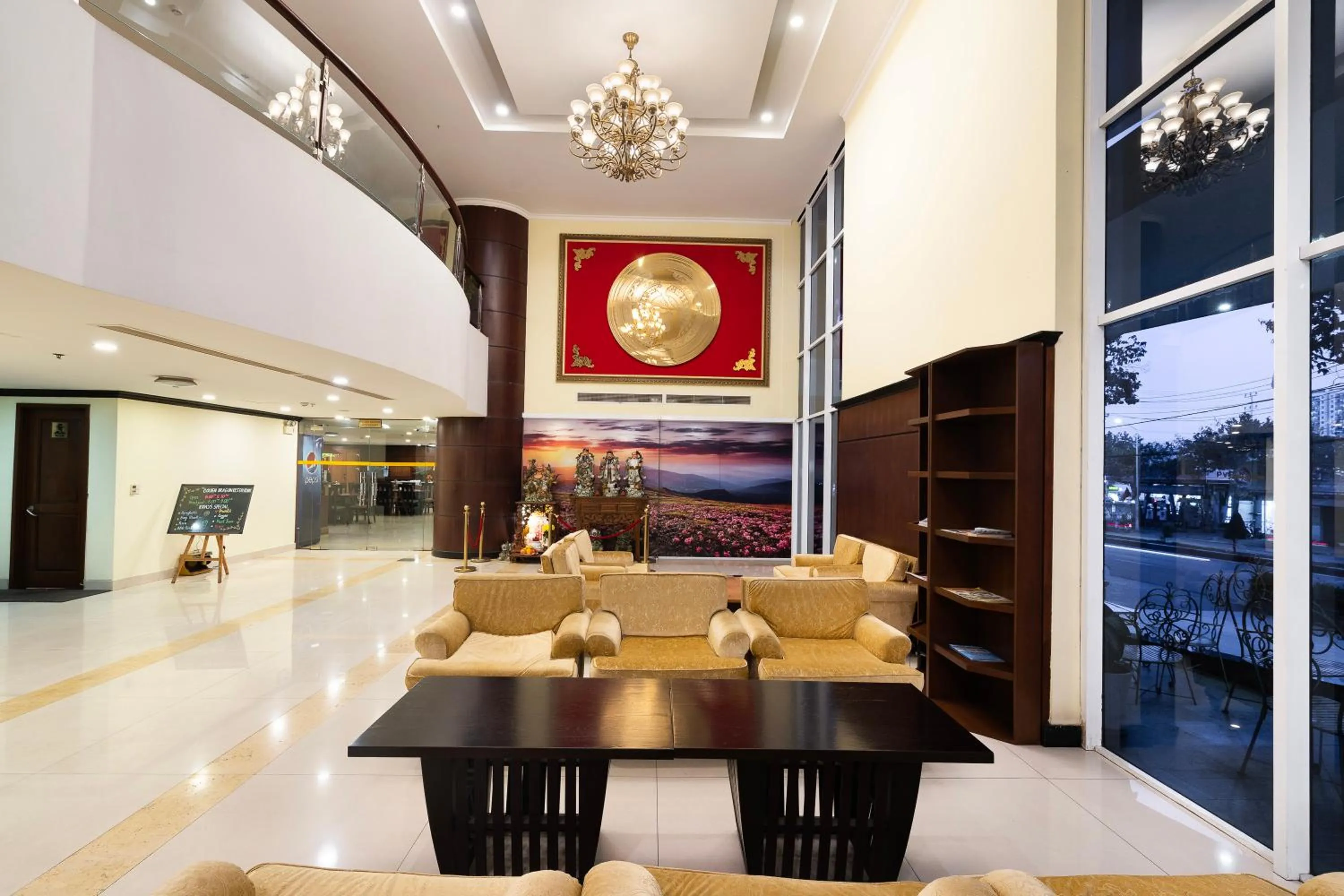 Communal lounge/ TV room in PHU MY HARBOUR HOTEL - Old Golf Phu My Hotel