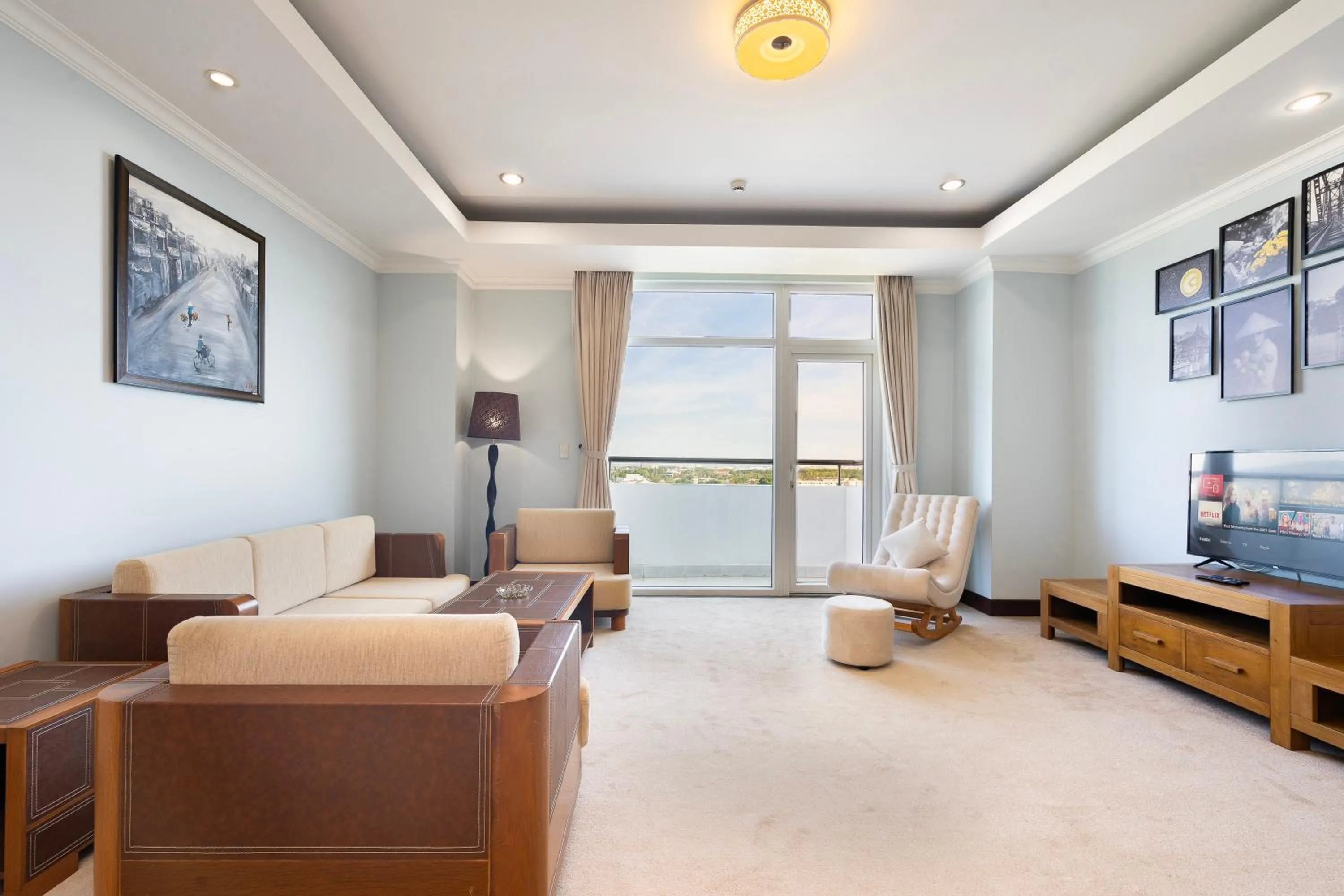 Living room in PHU MY HARBOUR HOTEL - Old Golf Phu My Hotel