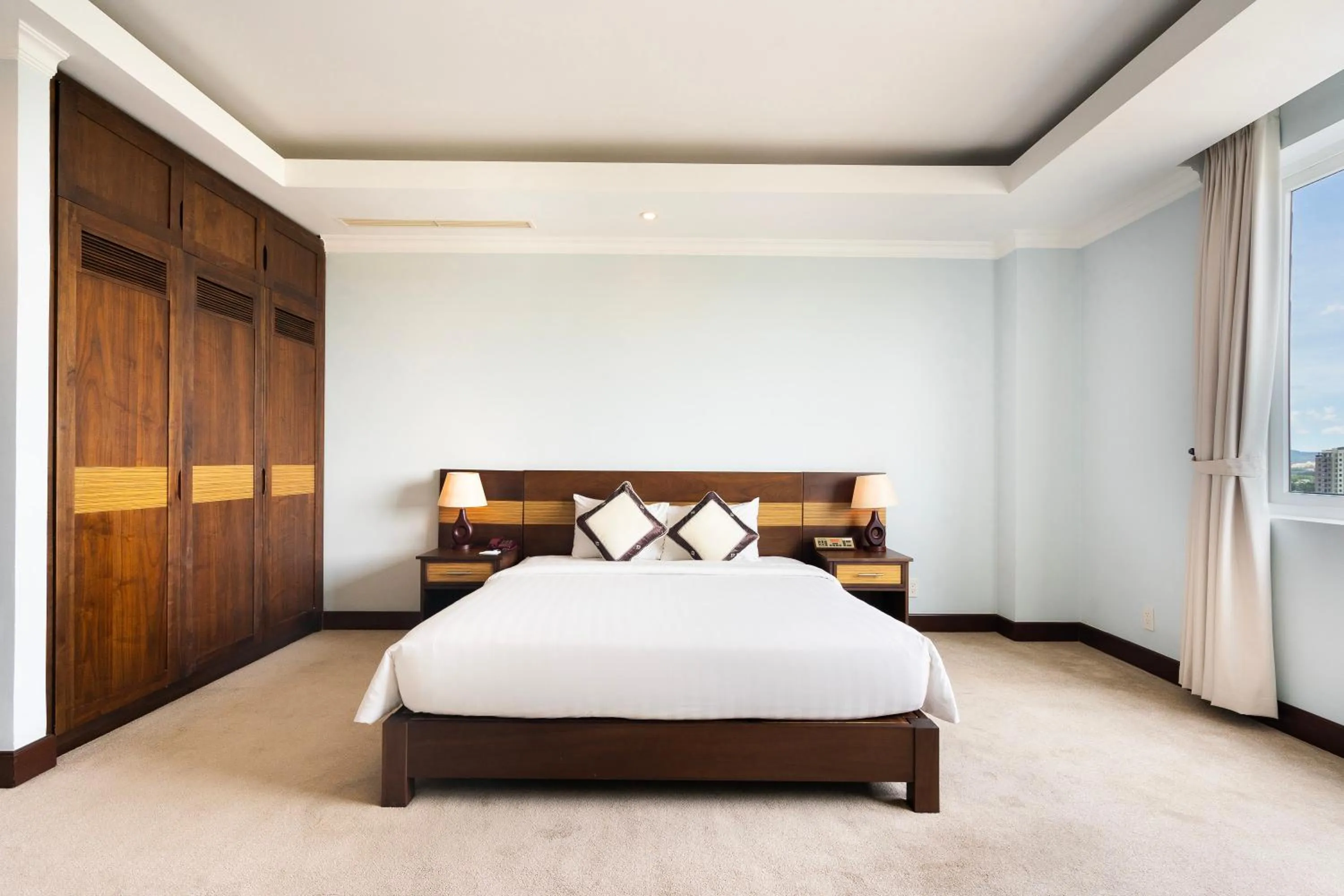 Bed in PHU MY HARBOUR HOTEL - Old Golf Phu My Hotel