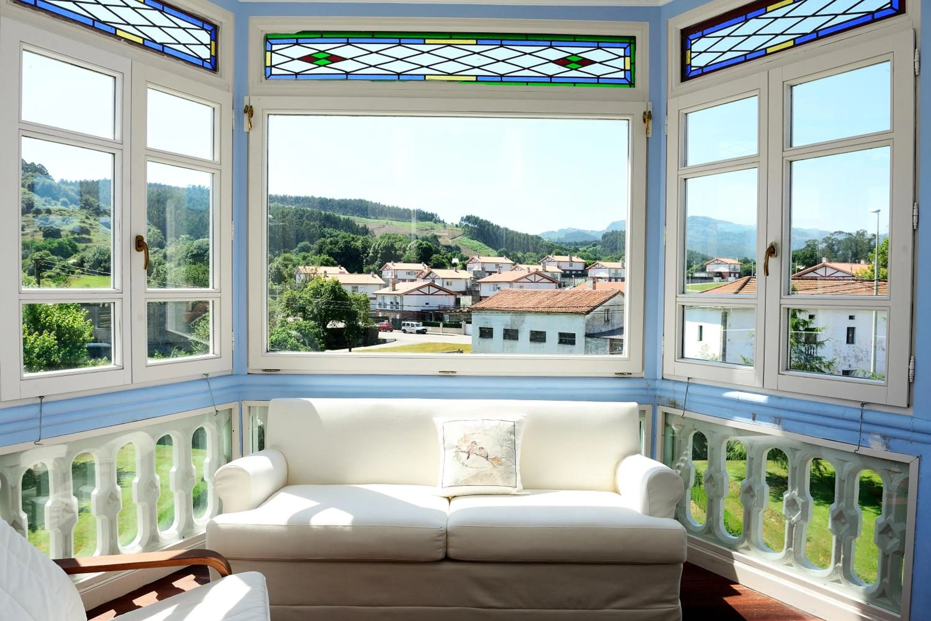 Garden view in Hotel Rural El Solar del Mazo