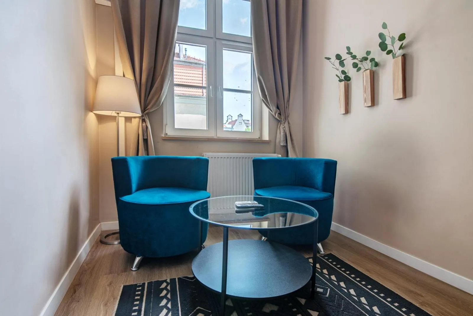Living room in Black Swan House, Old Town