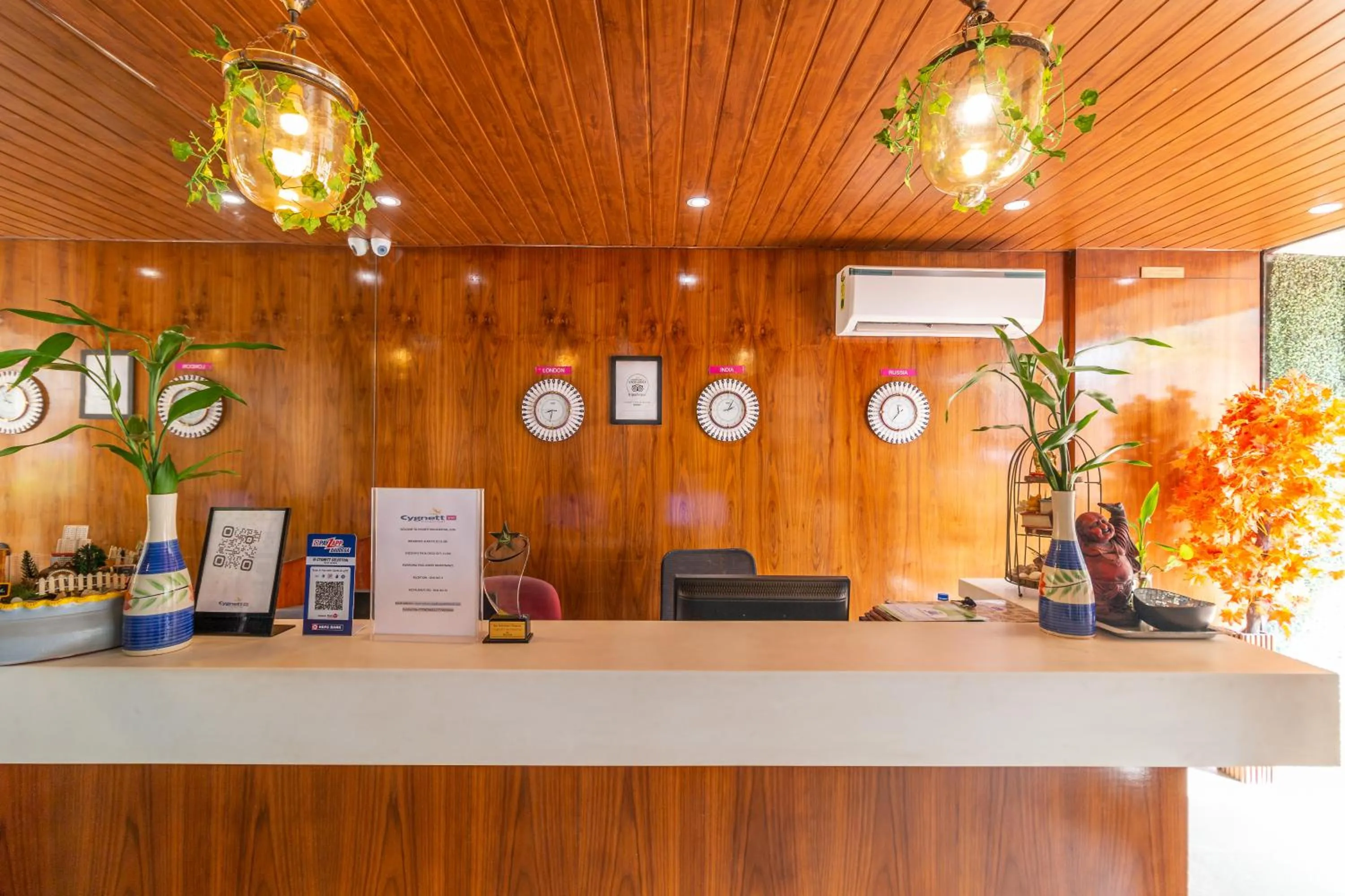 Lobby or reception in Hotel Celestiial , Candolim
