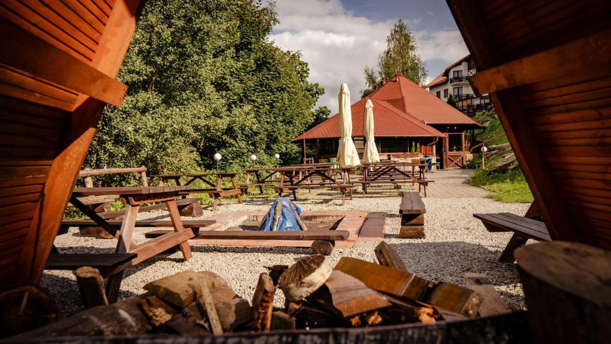 BBQ facilities in Hotel Dziki Potok Karpacz Konferencje & SPA