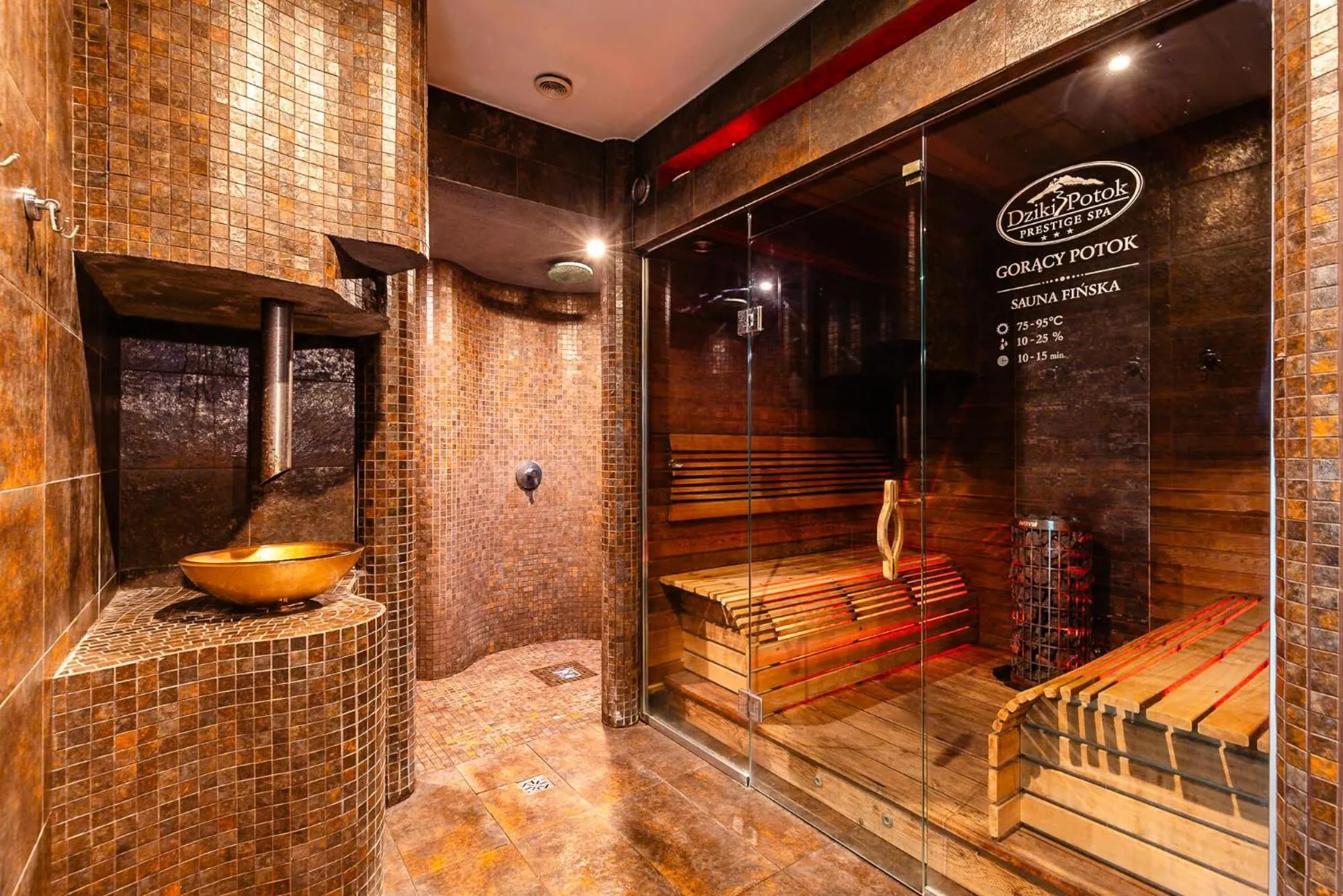 Sauna in Hotel Dziki Potok Karpacz Konferencje & SPA