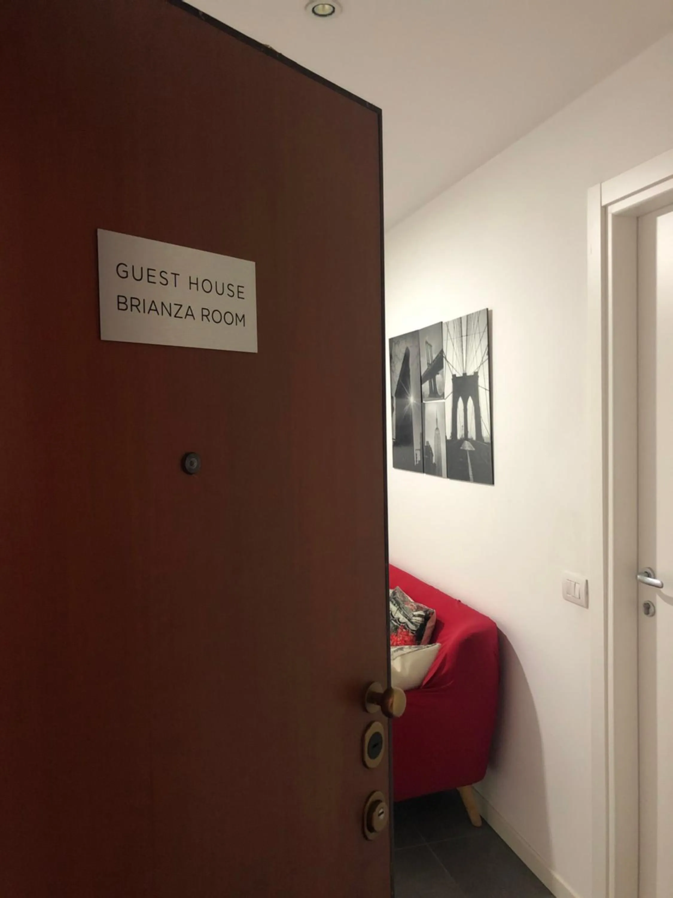 Property logo or sign, Bed in Guest House Brianza Room