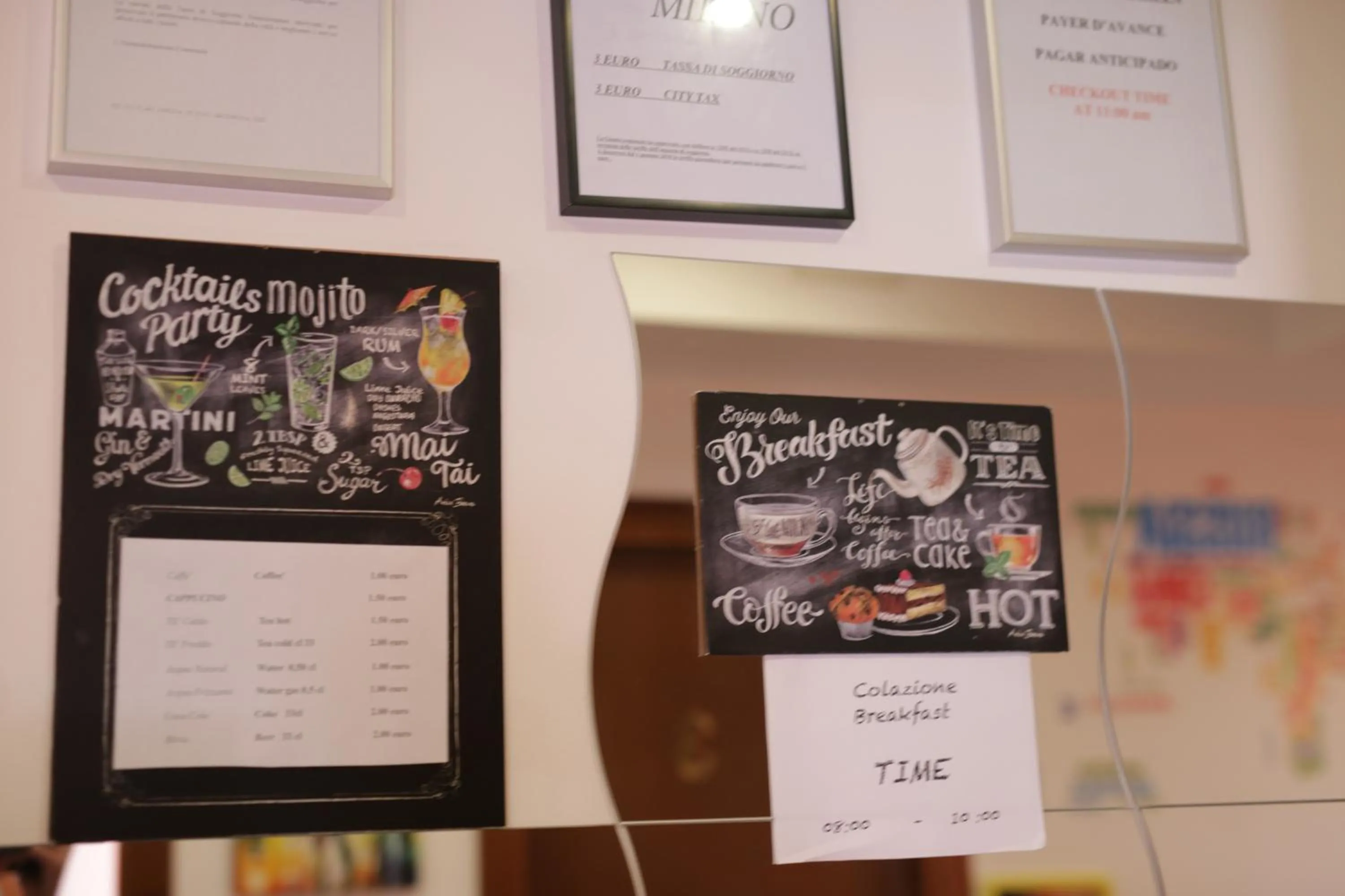 Decorative detail in Guest House Brianza Room