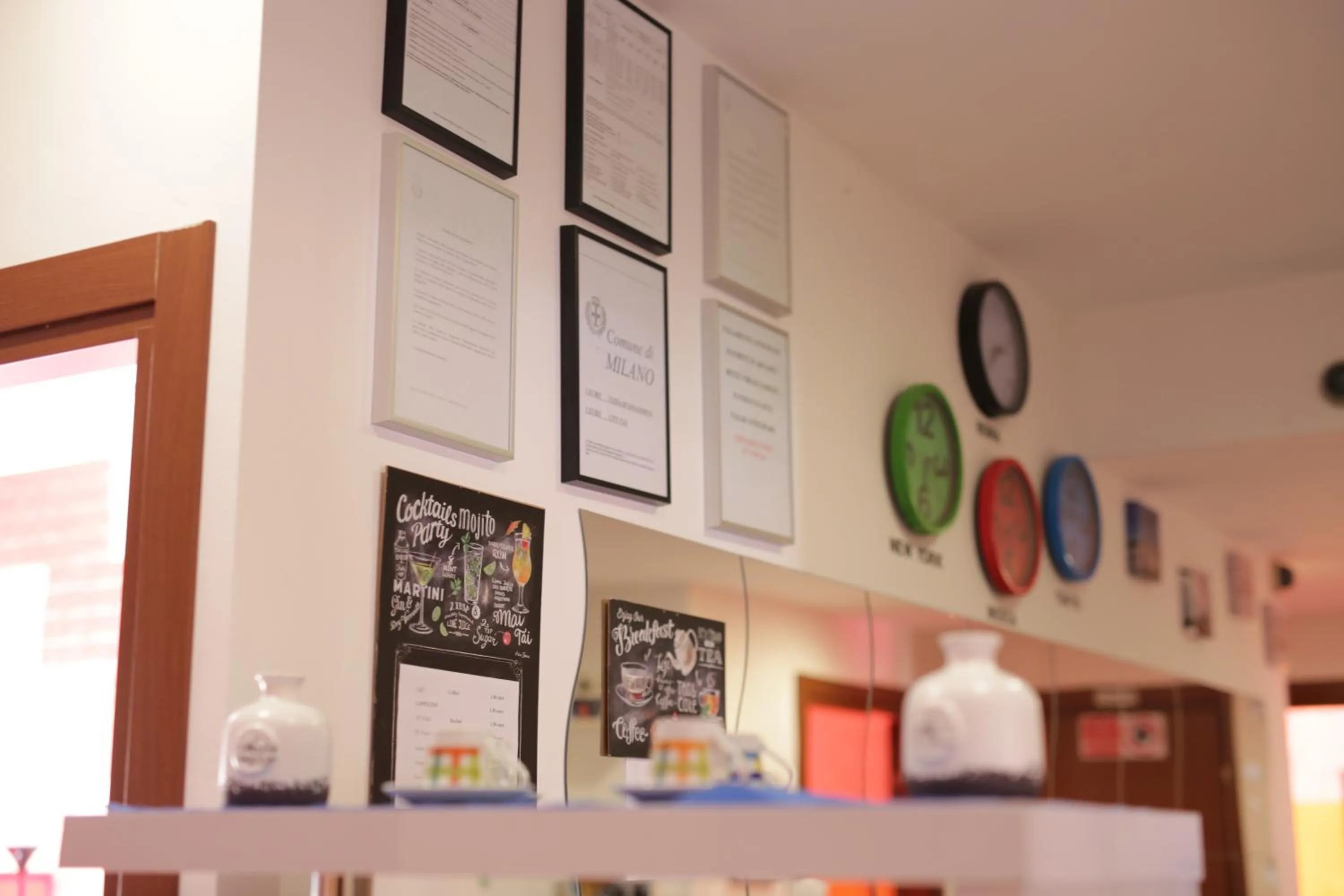 Decorative detail in Guest House Brianza Room