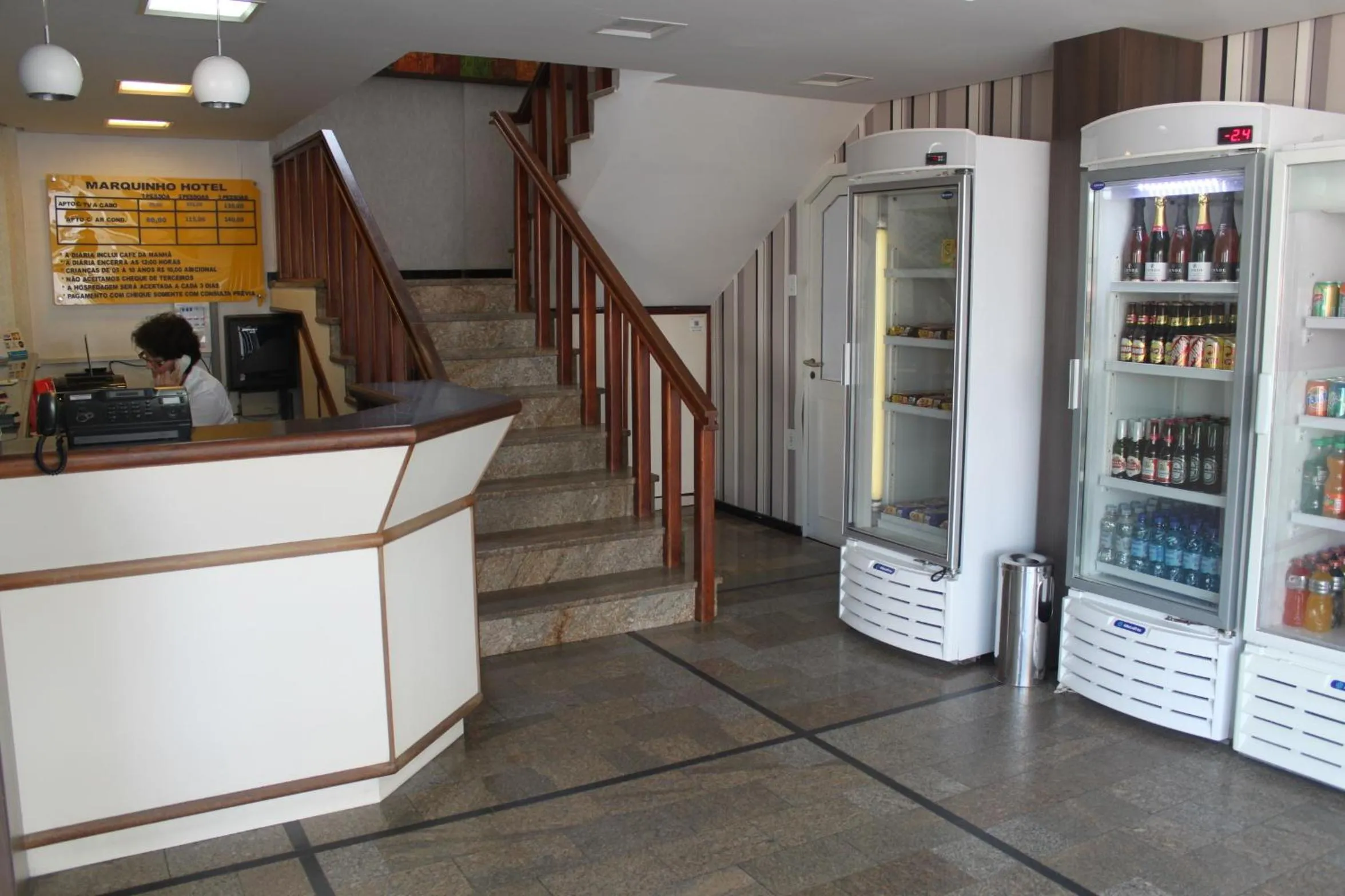 Lobby or reception in Hotel Mos São José