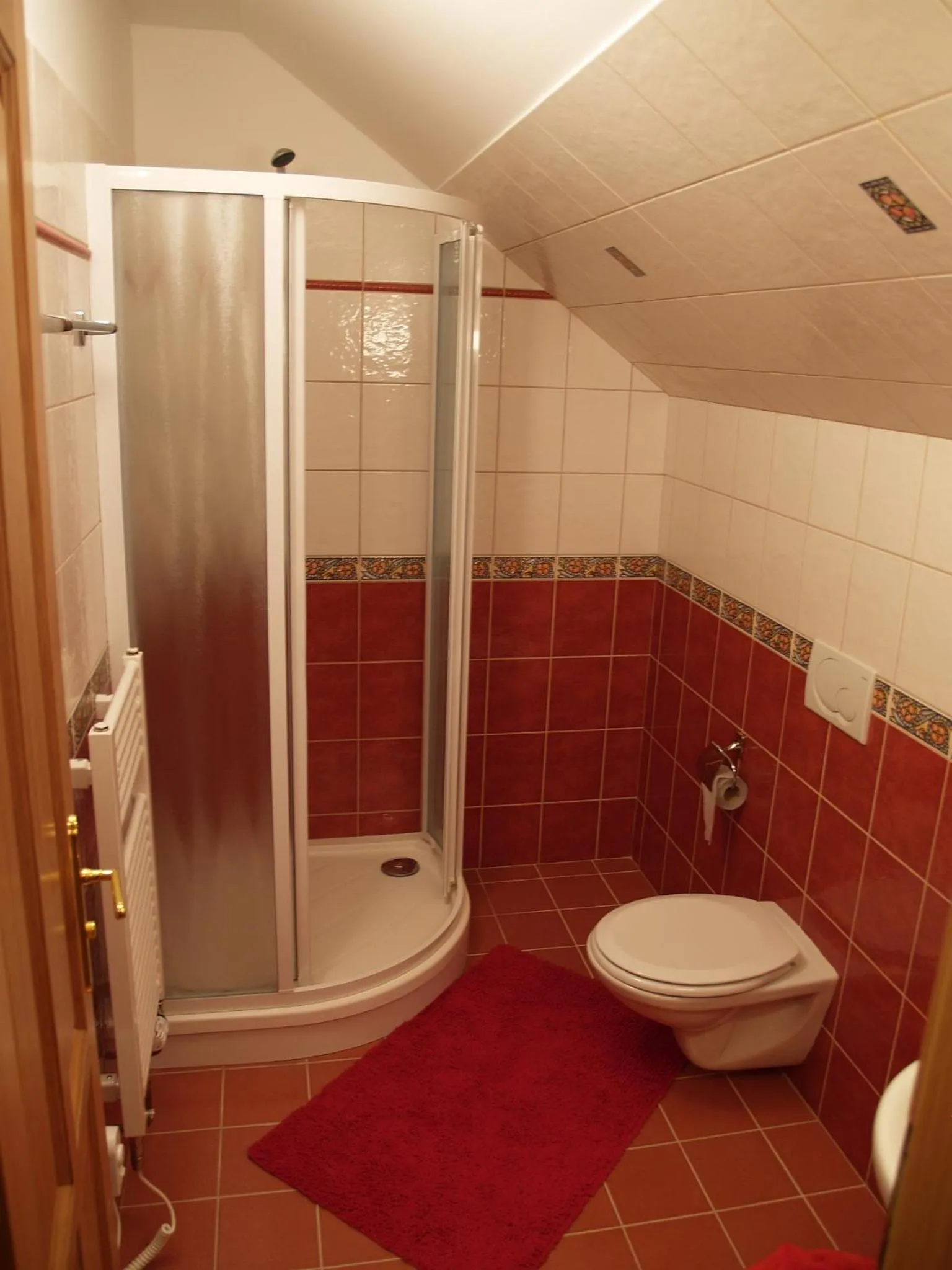 Bathroom in Penzion Pivovar Vraník