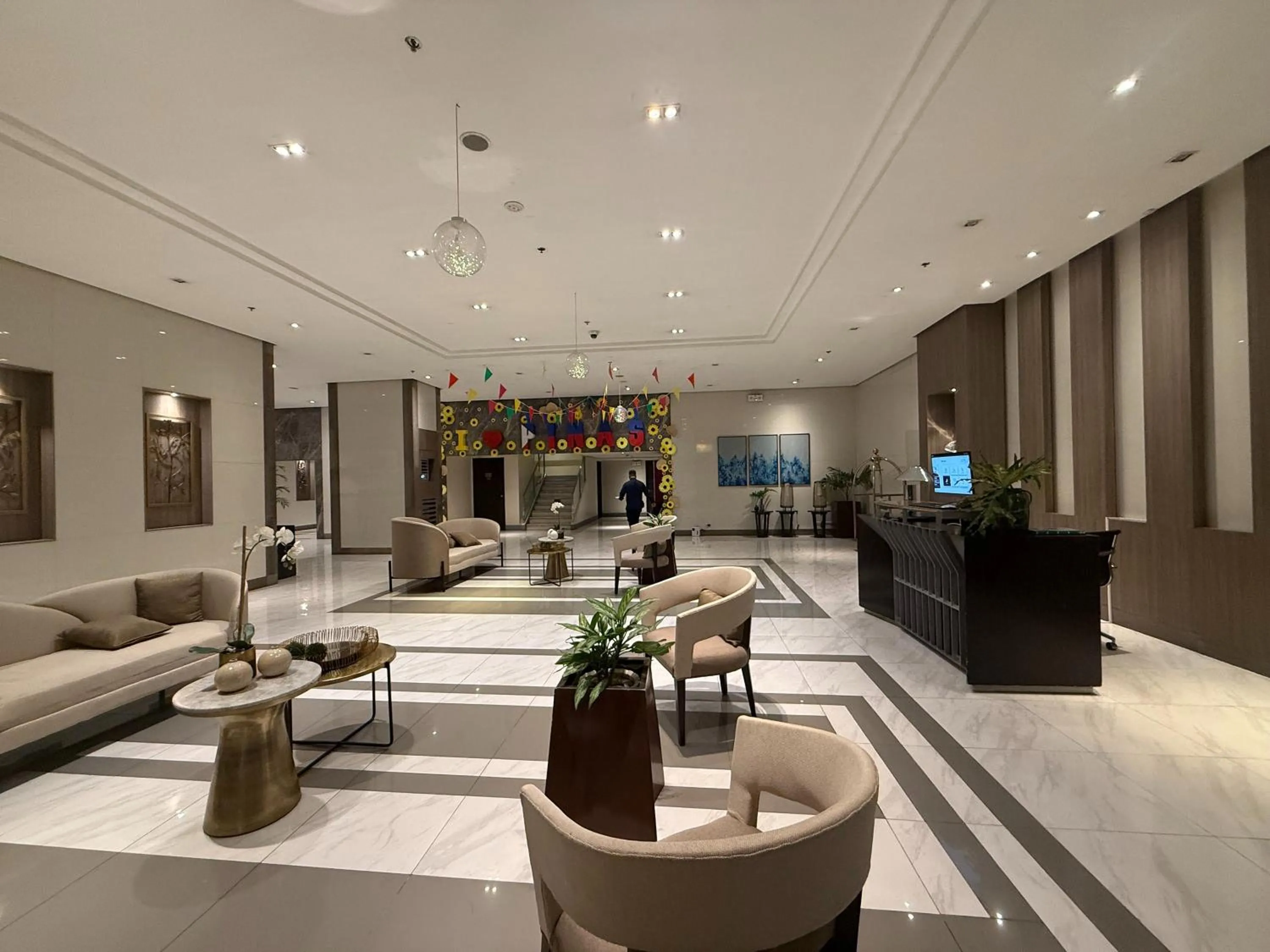 Lobby or reception in 81 Newport Boulevard across NAIA T3 Airport