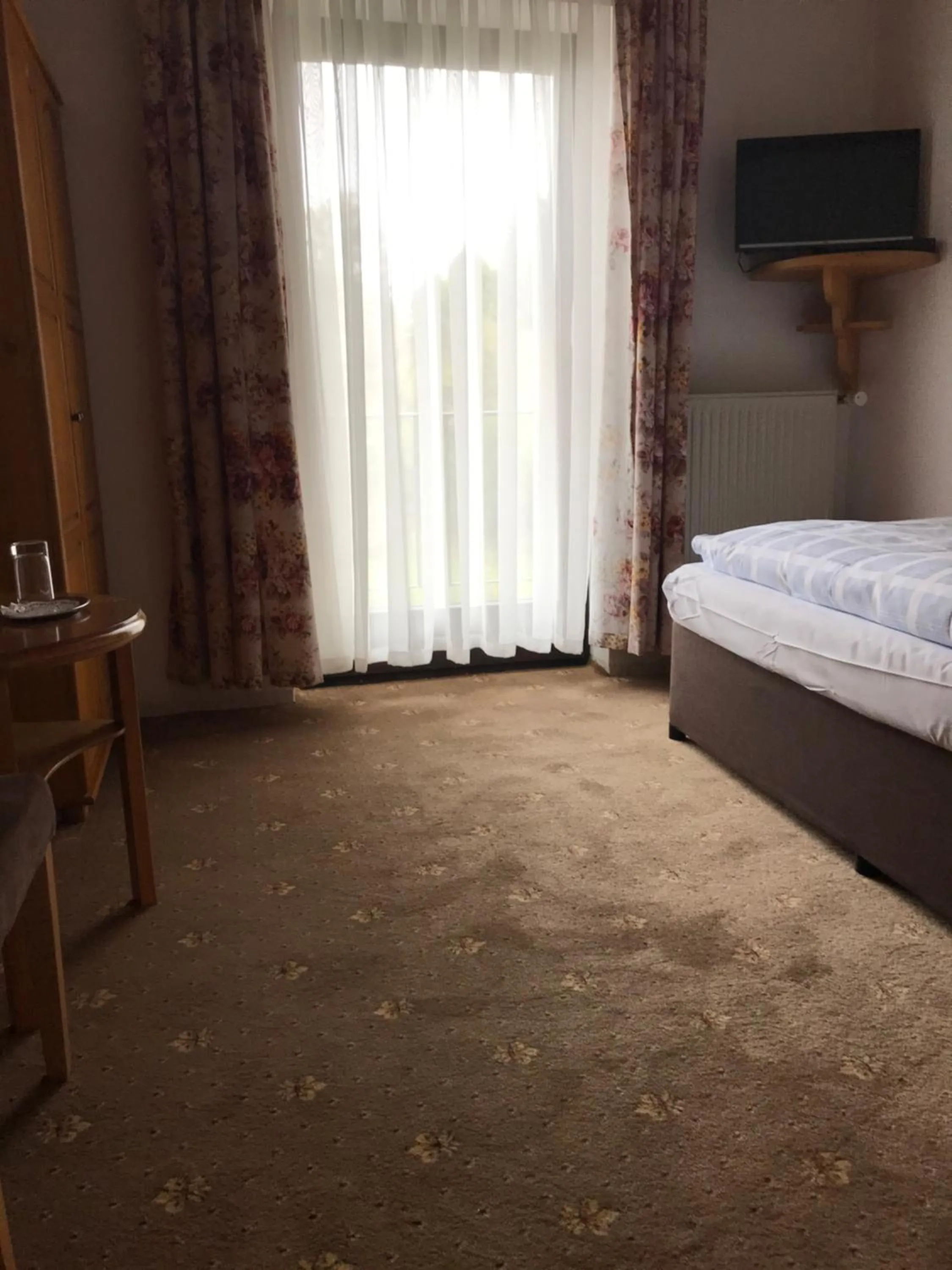 Bed in Hotel Tannenhof