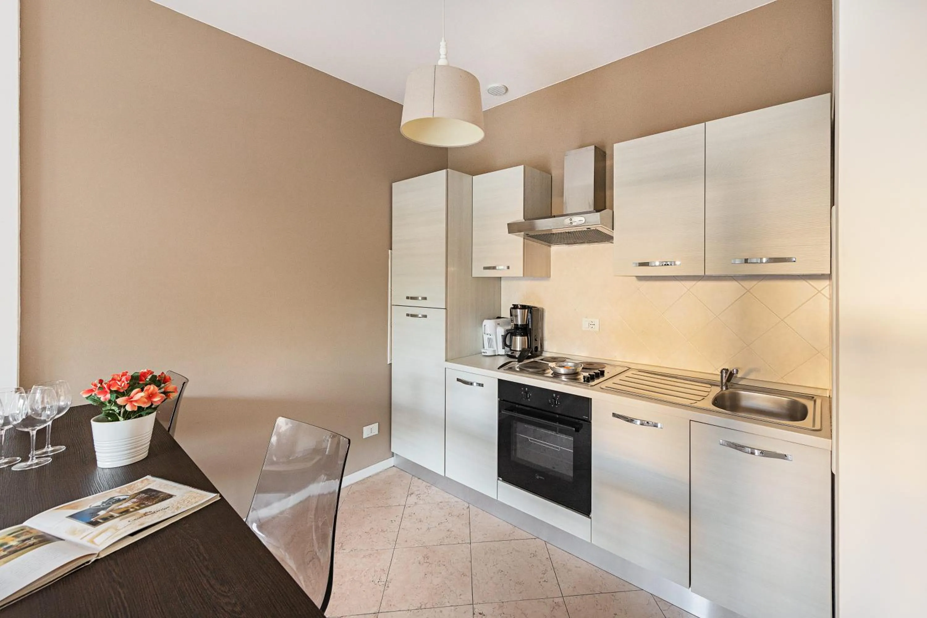 kitchen in Residenza Miralago by Wonderful Italy