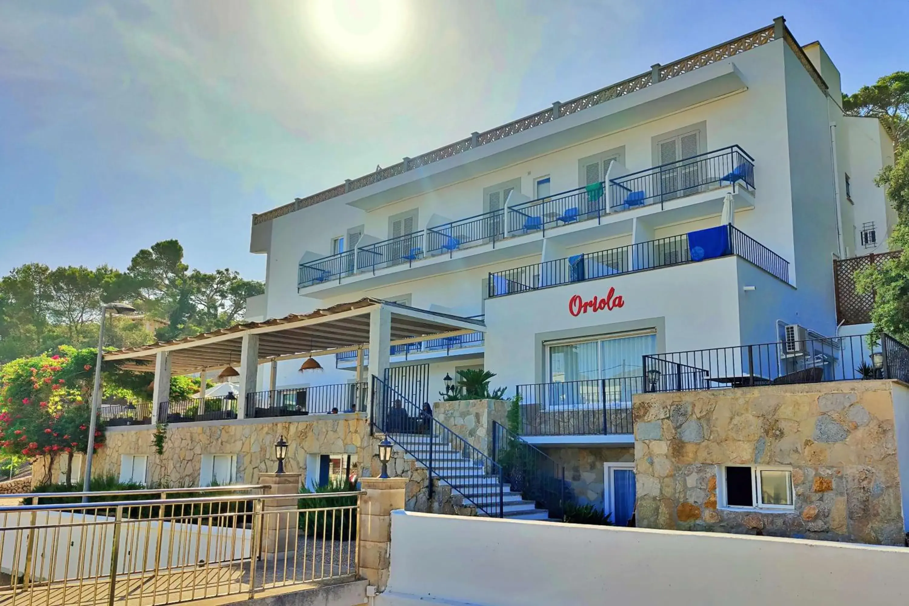 Property building in Boutique Hotel Oriola Property building in Boutique Hotel Oriola
