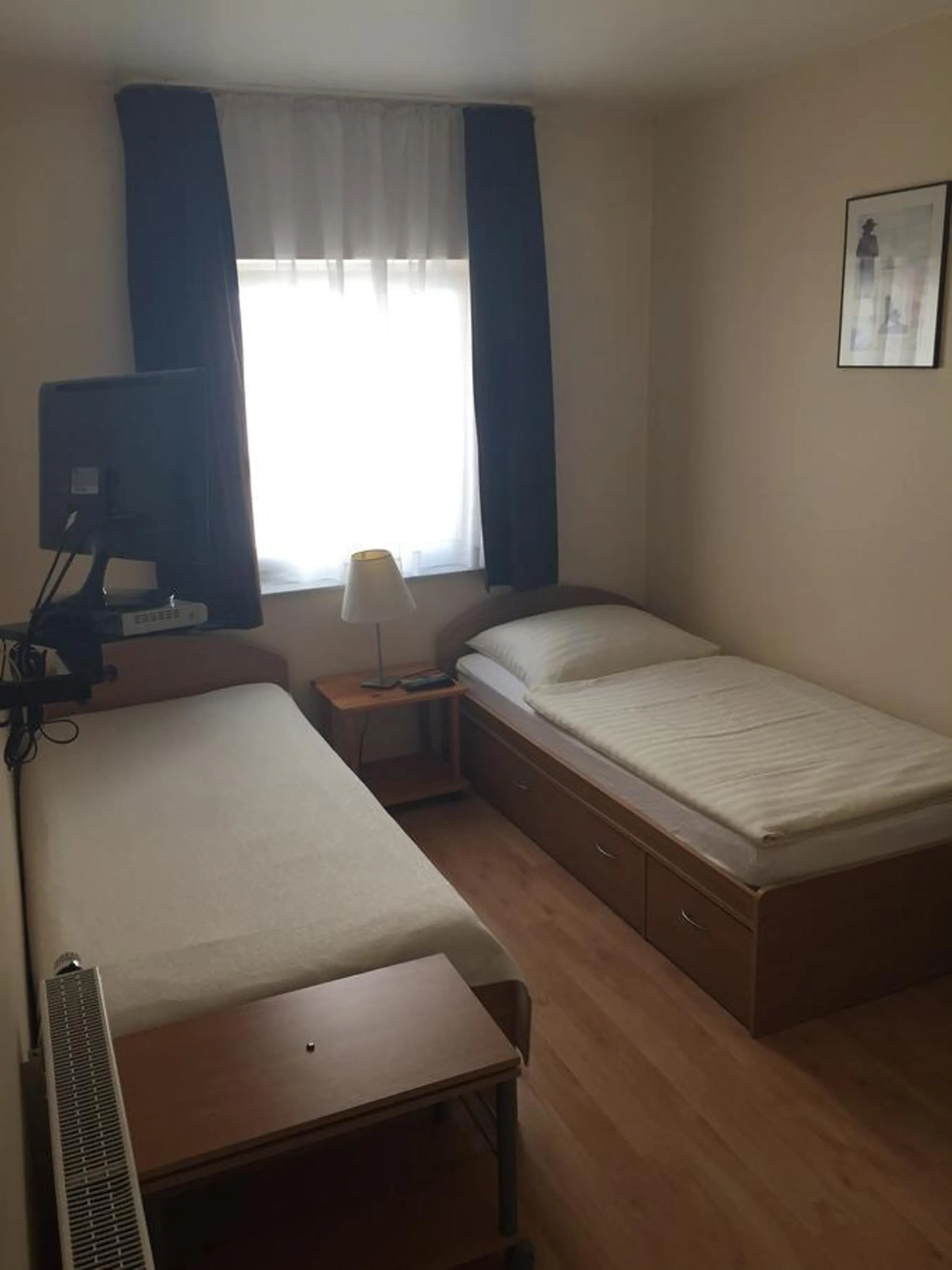 Bed in Hotel Restaurant Zagreb