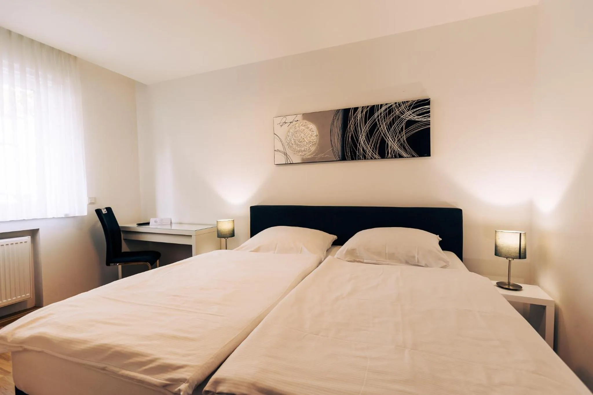 Bed in Hotel Restaurant Zagreb