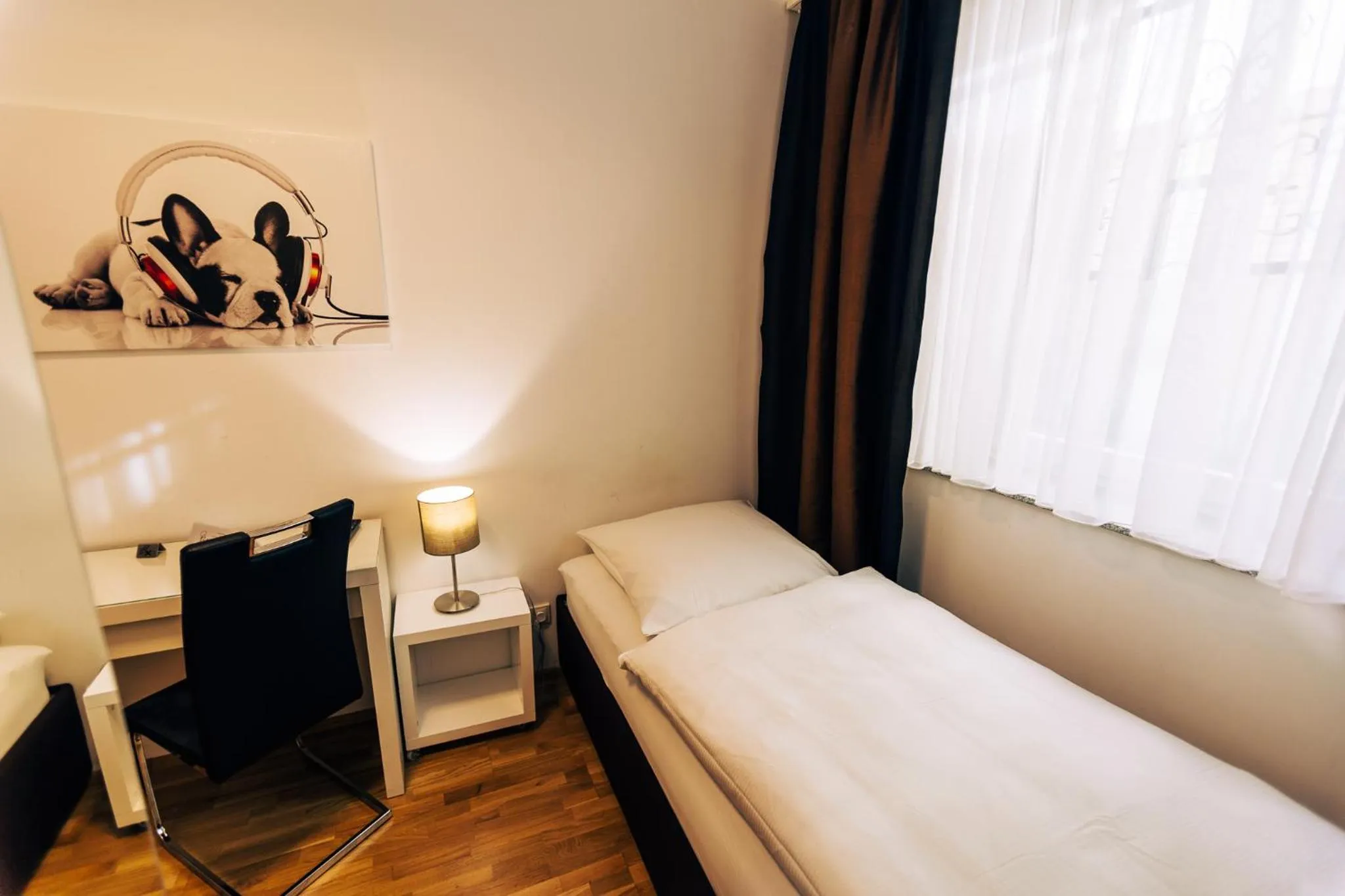 Bed in Hotel Restaurant Zagreb