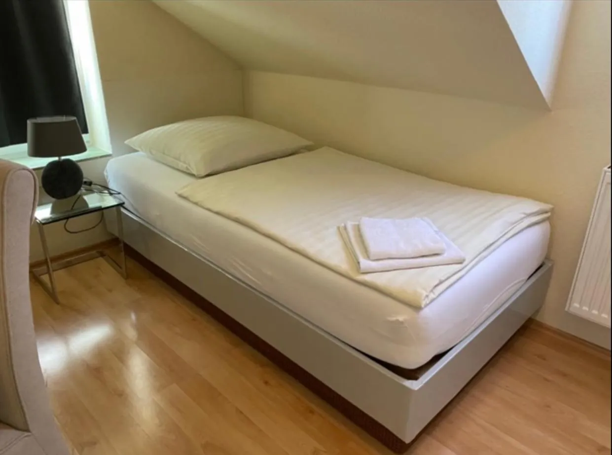 Bed in Hotel Restaurant Zagreb