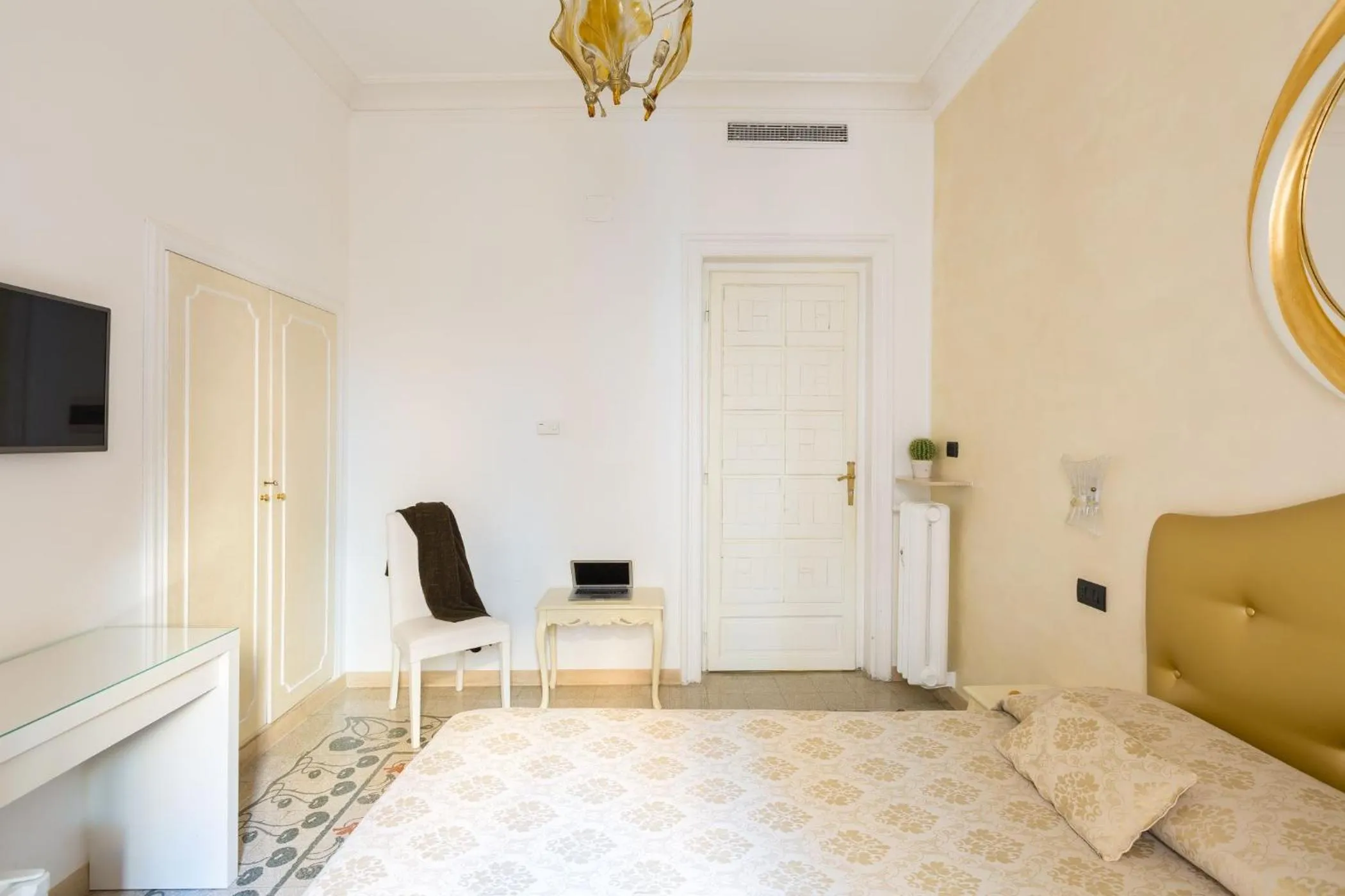 Bed in Relais Calamatta