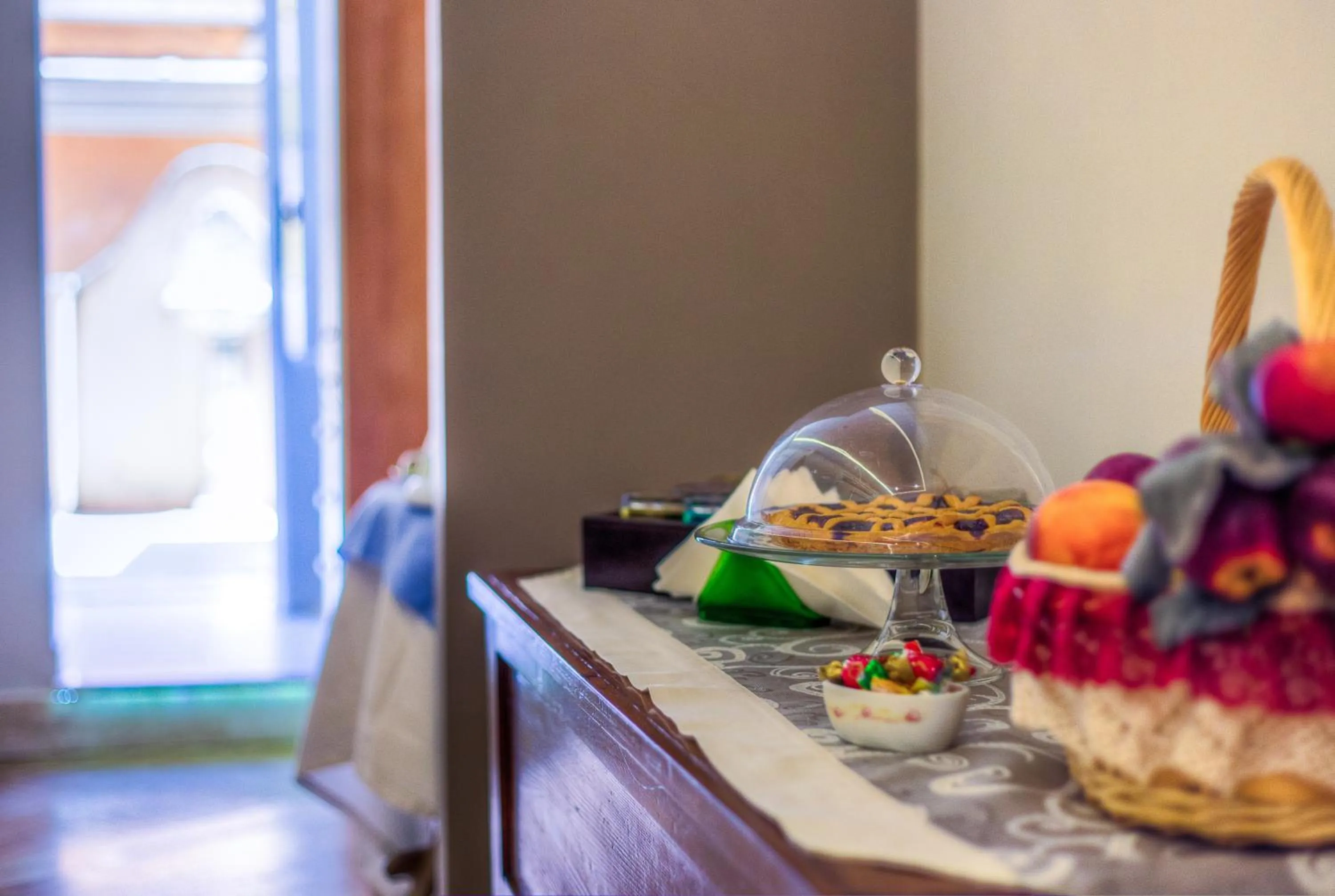 Food and drinks in Relais Calamatta