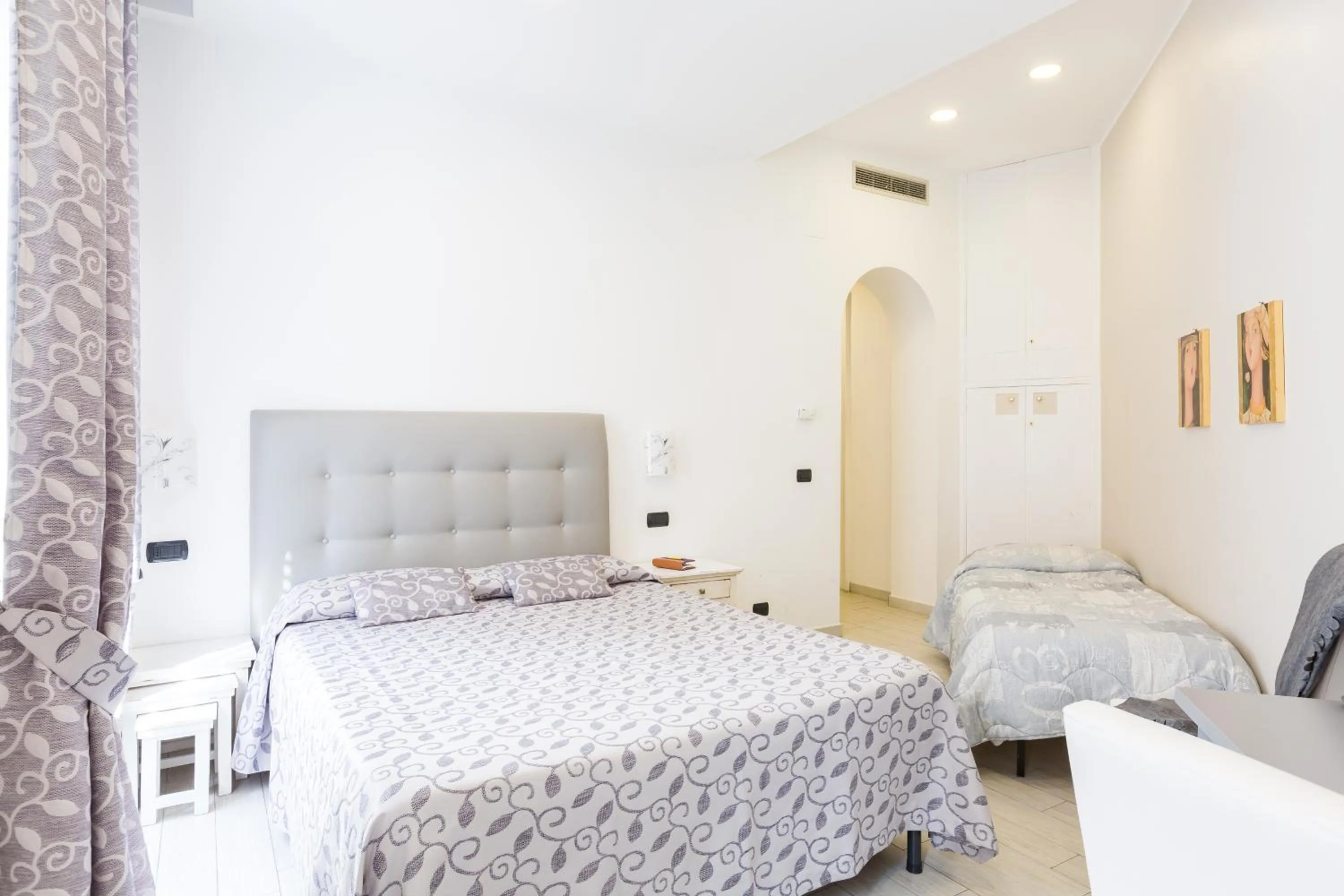 Bed in Relais Calamatta