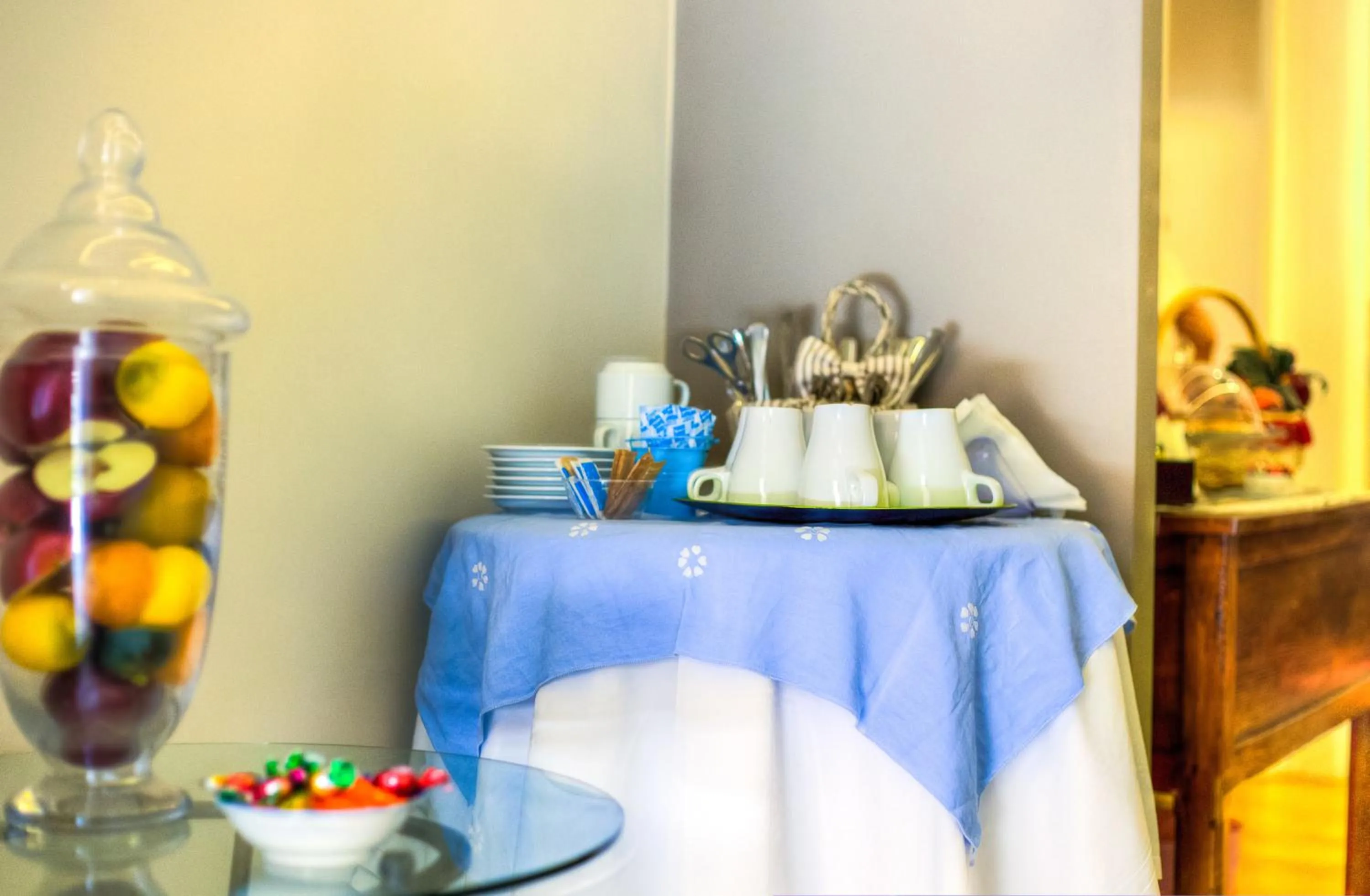 Food and drinks in Relais Calamatta