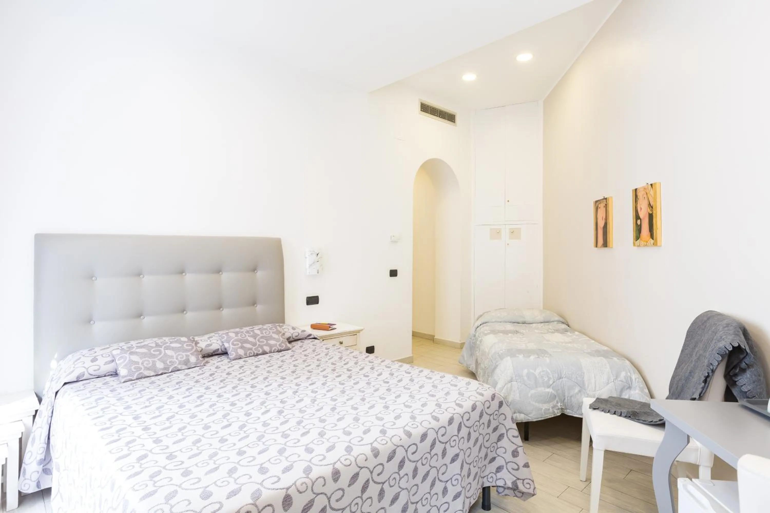 Bed in Relais Calamatta