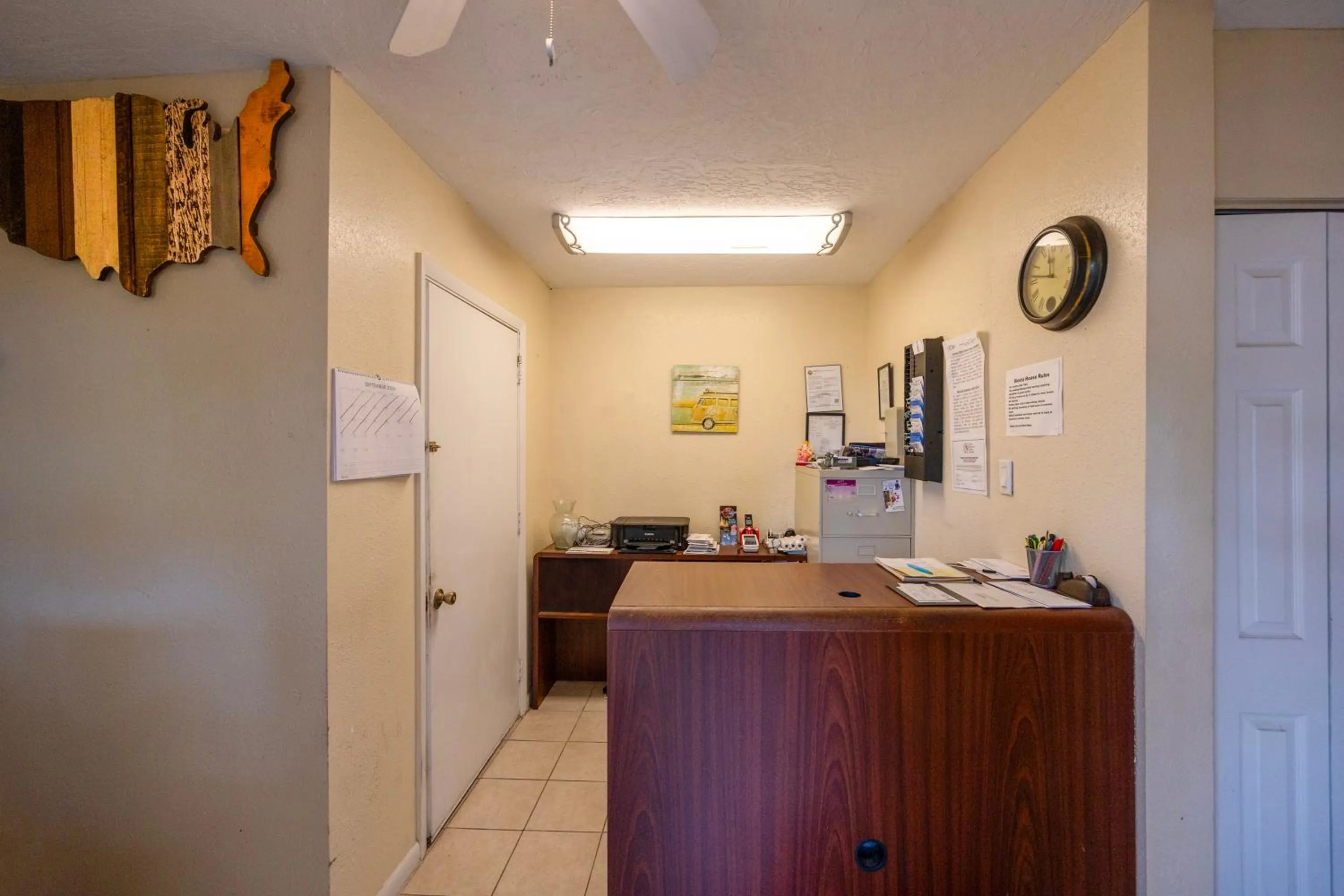 Lobby or reception in Siesta Motor Inn By Townhouse Kennedy Space Center Titusville I 95