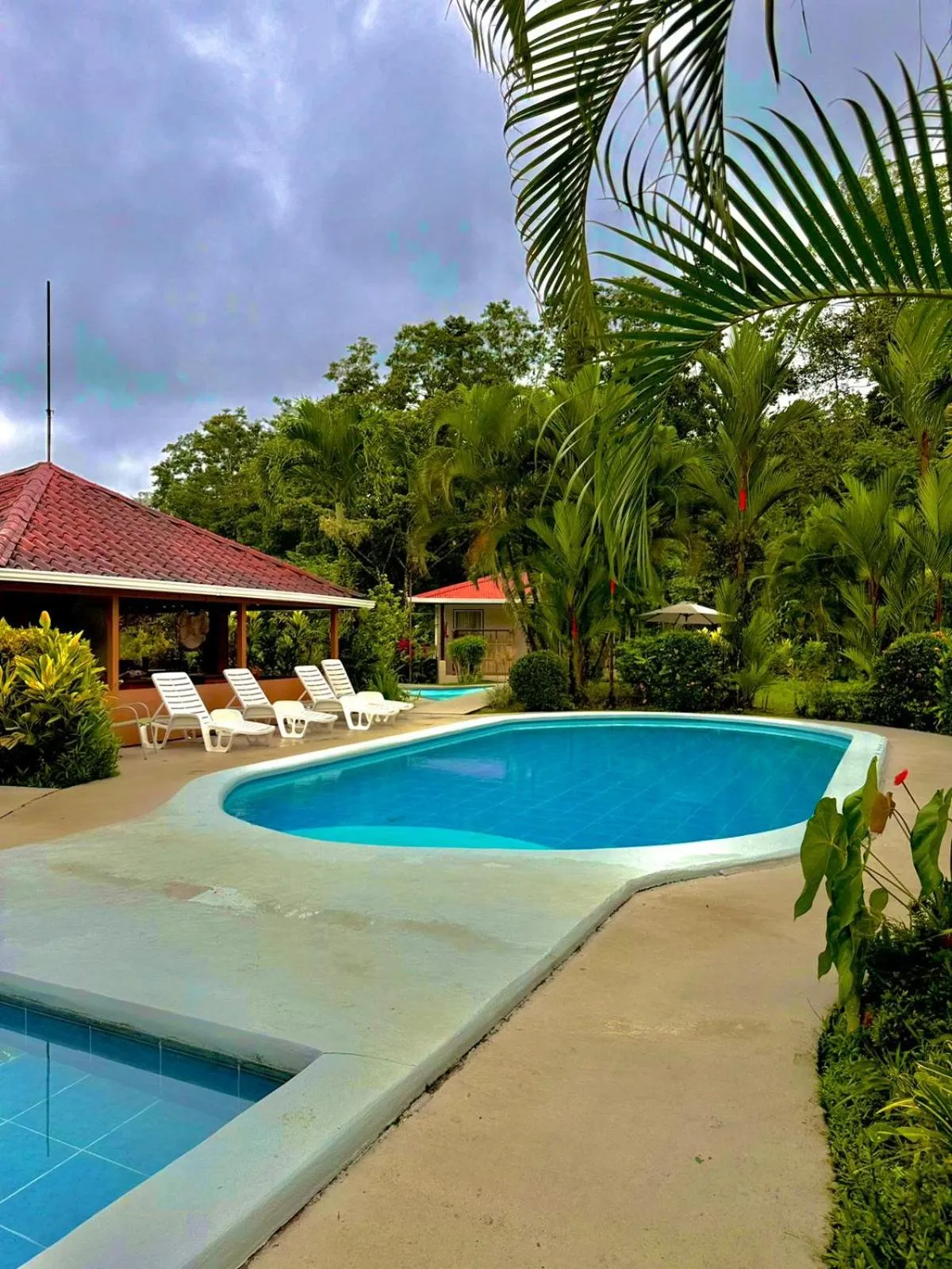 Swimming pool in Loma Real Hot Springs Bed & Breakfast