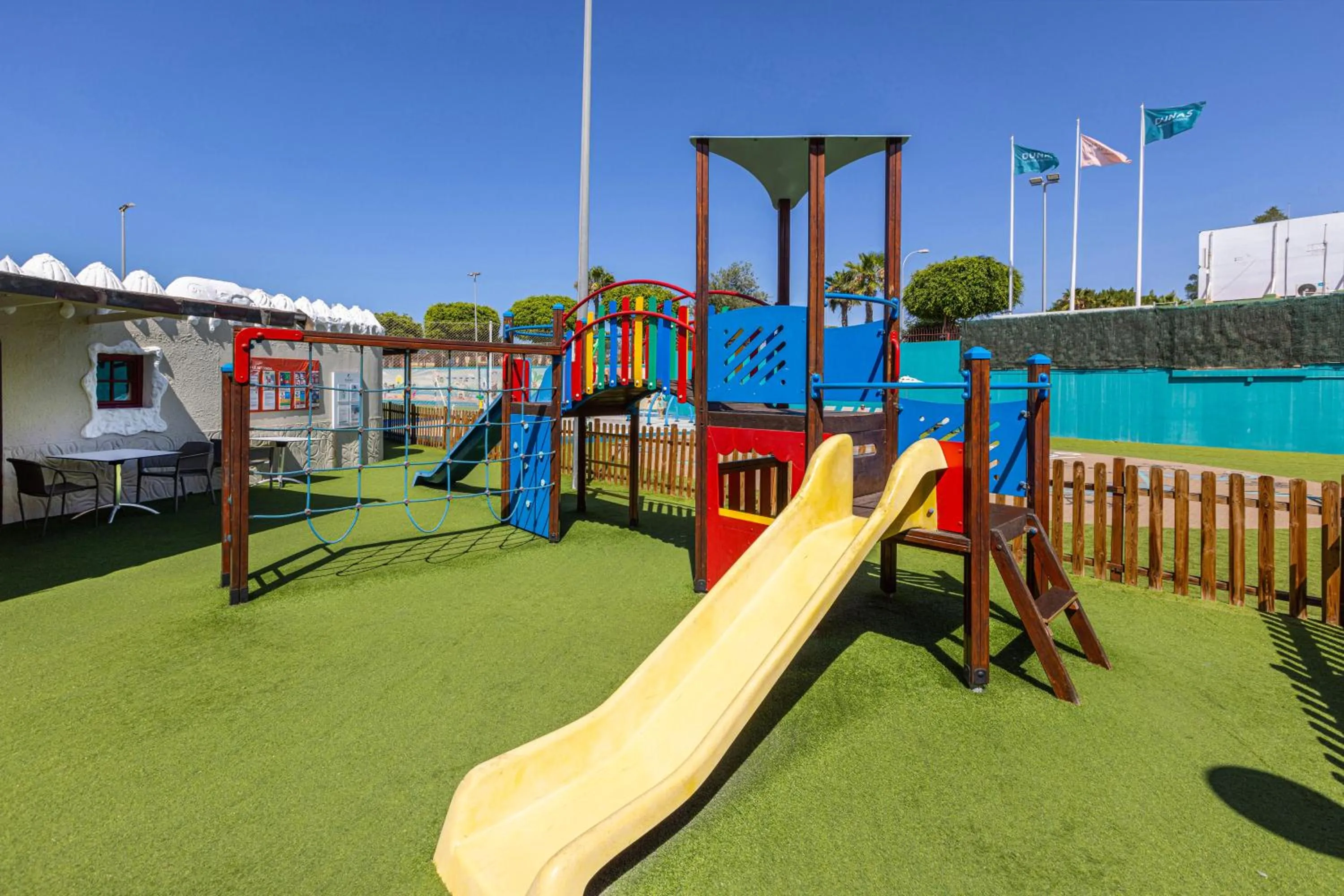 children in Maspalomas Resort by Dunas