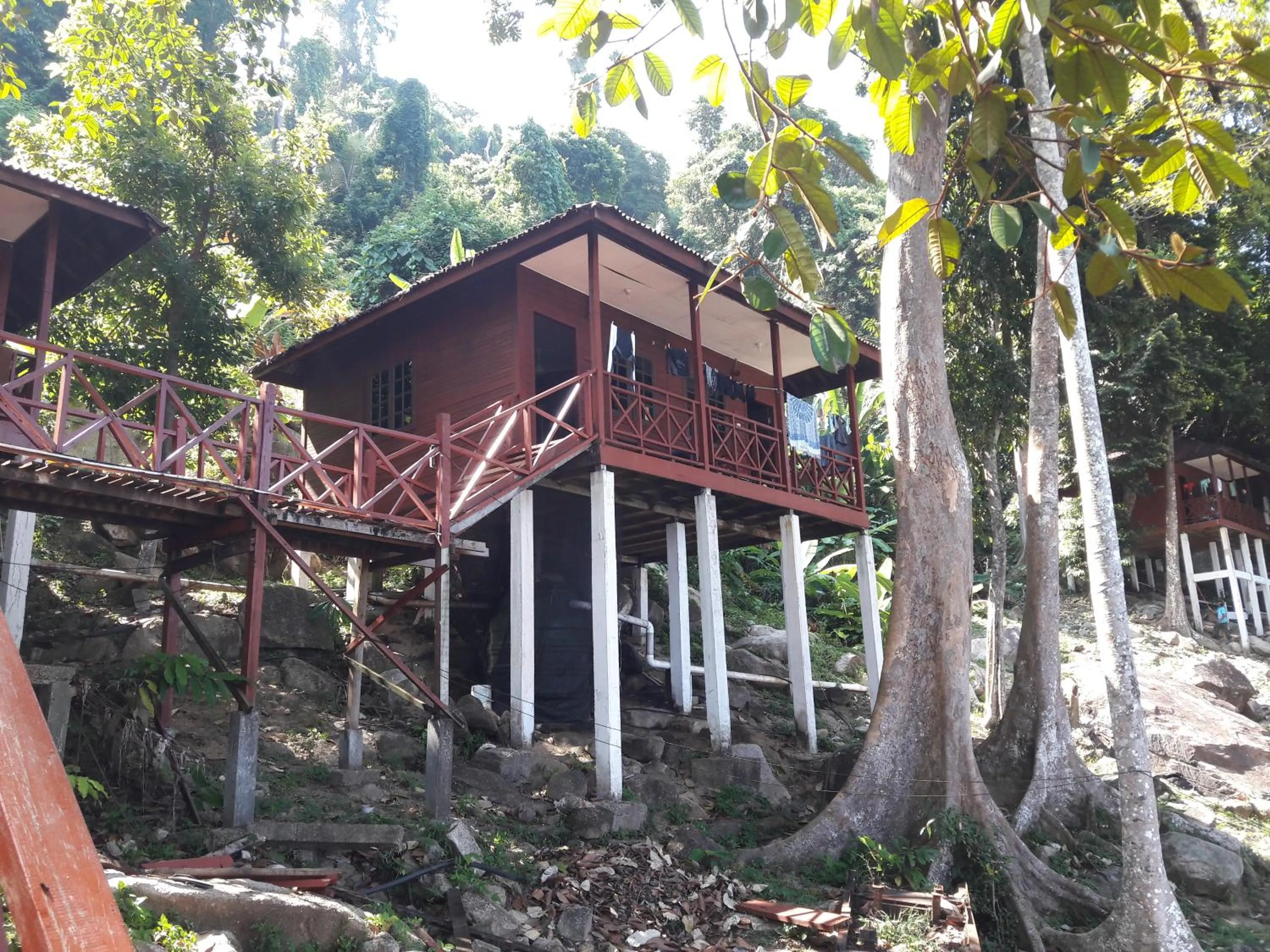 Facade/entrance in Senja Bay Resort