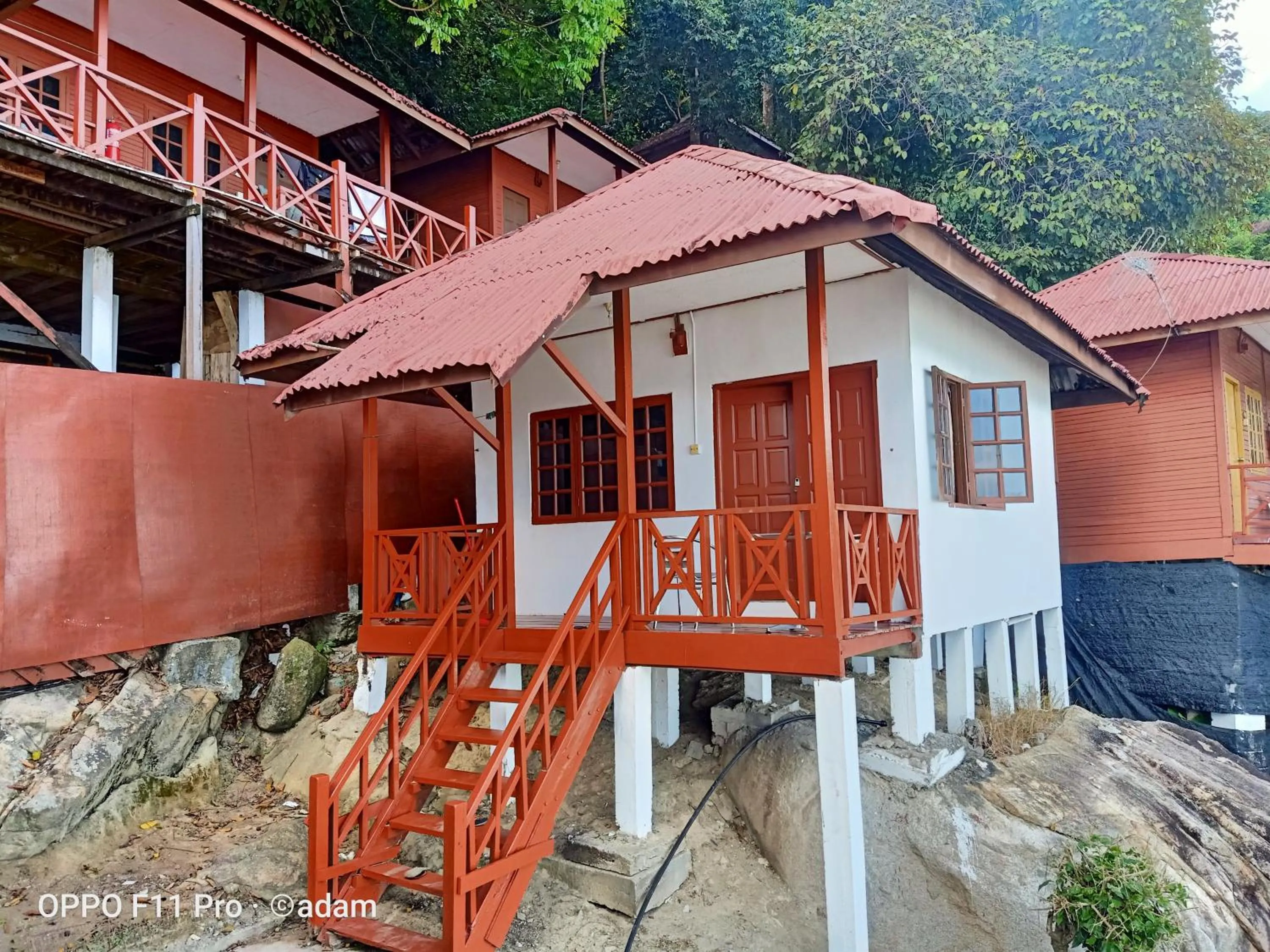 Facade/entrance in Senja Bay Resort