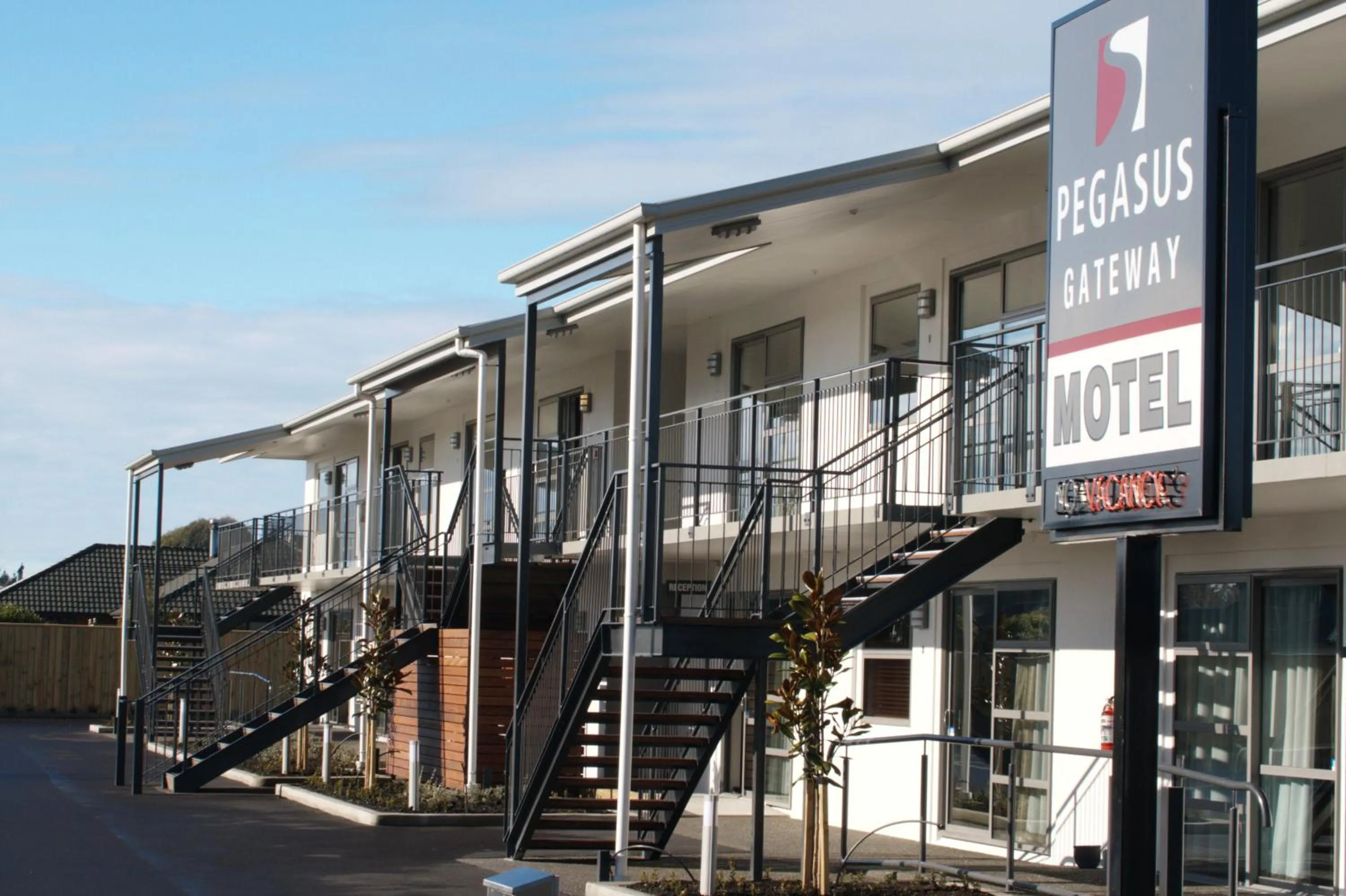 Facade/entrance in Pegasus Gateway Motels & Apartments