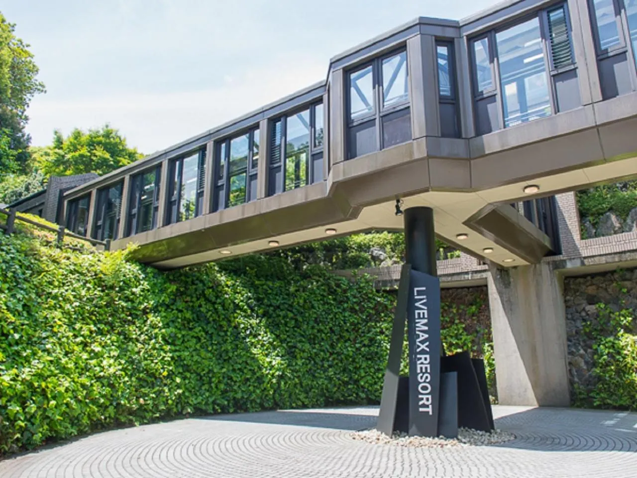 Facade/entrance in LiVEMAX RESORT Jogasaki Kaigan