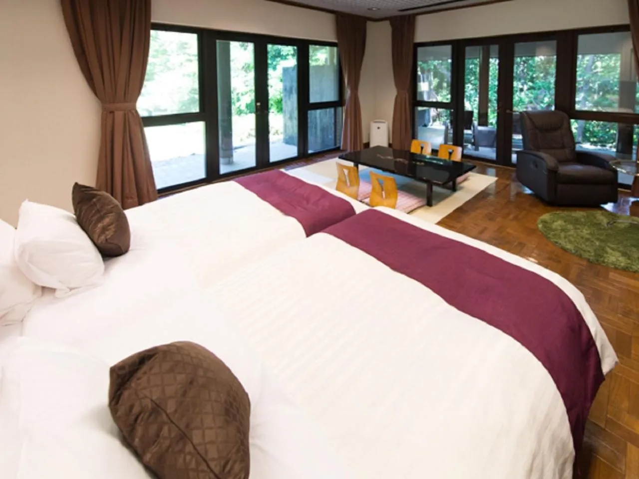Photo of the whole room, Bed in LiVEMAX RESORT Jogasaki Kaigan