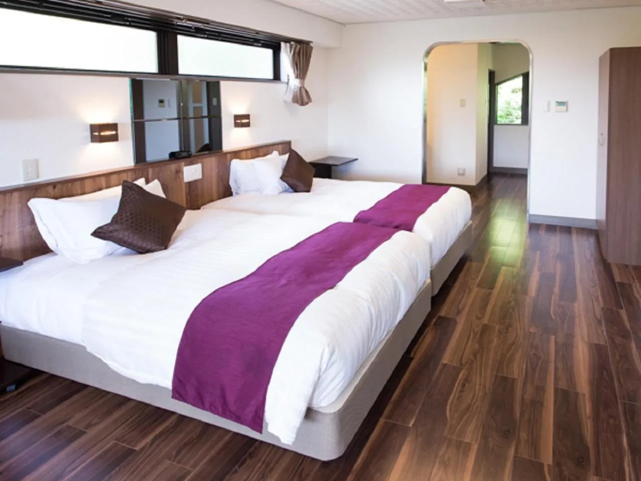 Photo of the whole room, Bed in LiVEMAX RESORT Jogasaki Kaigan