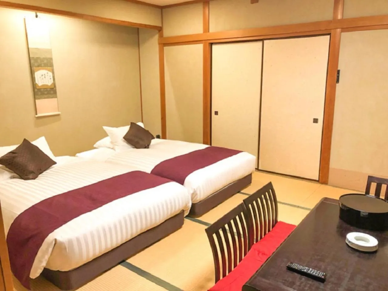 Photo of the whole room, Bed in LiVEMAX RESORT Jogasaki Kaigan