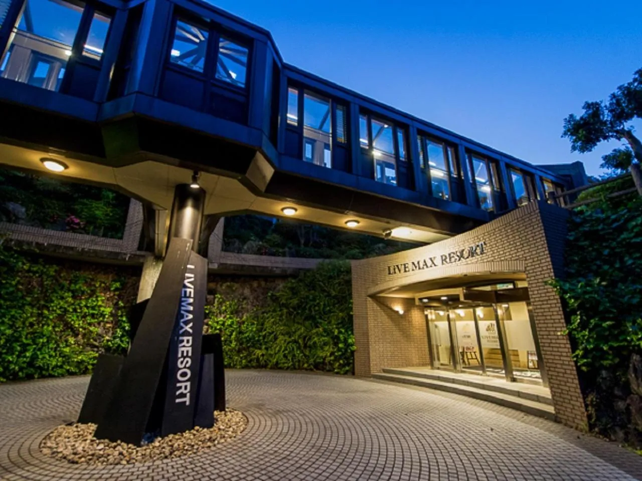 Facade/entrance in LiVEMAX RESORT Jogasaki Kaigan