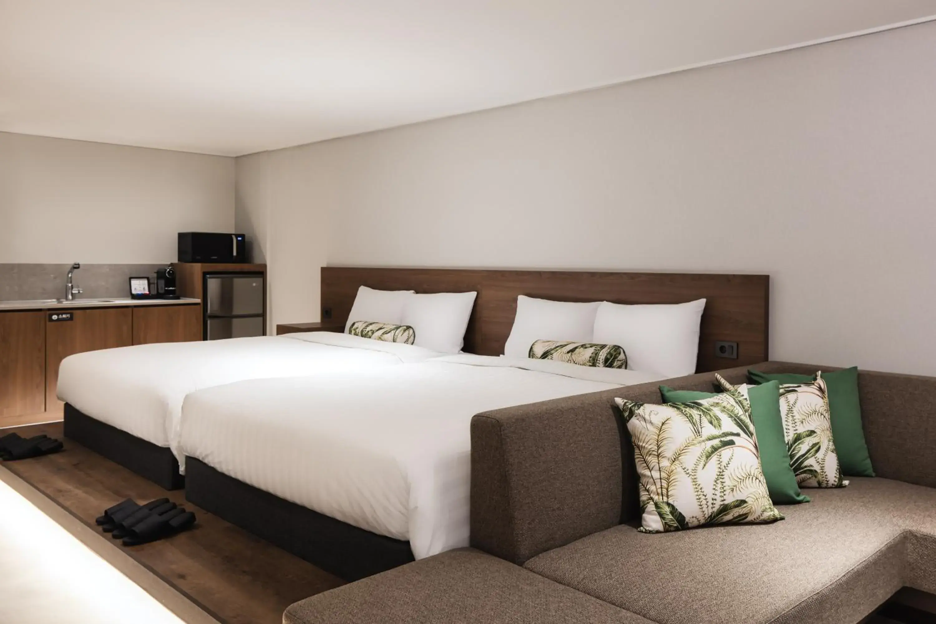 Bed in Kensington Resort Jeju Jungmun Bed in Kensington Resort Jeju Jungmun