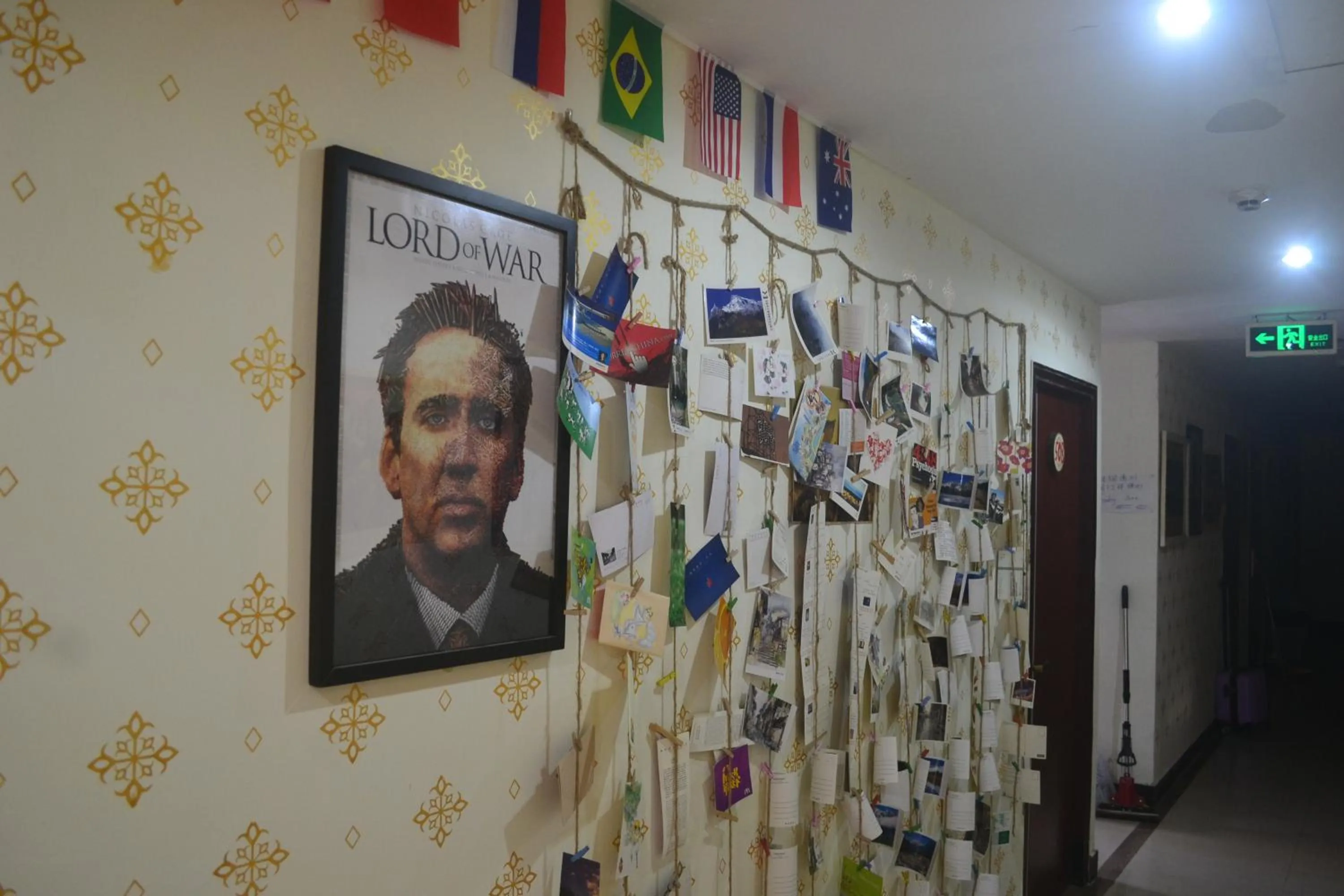 Seating area in Notting Hill Hostel