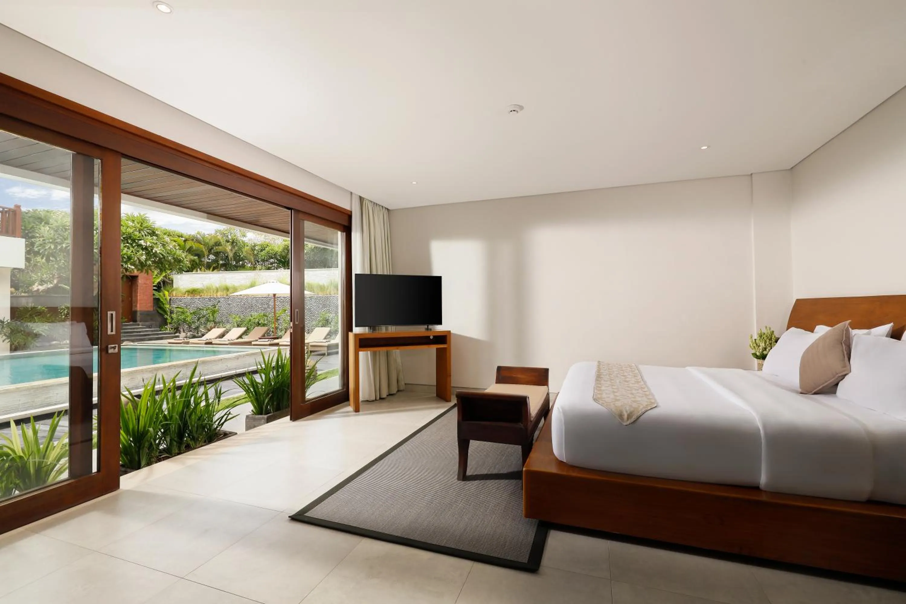 Bed in The Bija Villas by Nakula