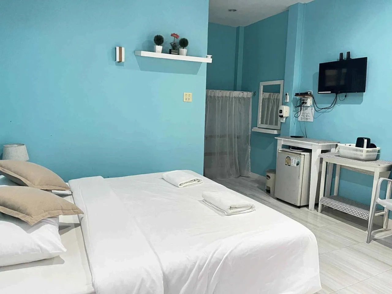 Bed in Ban Krut Resort