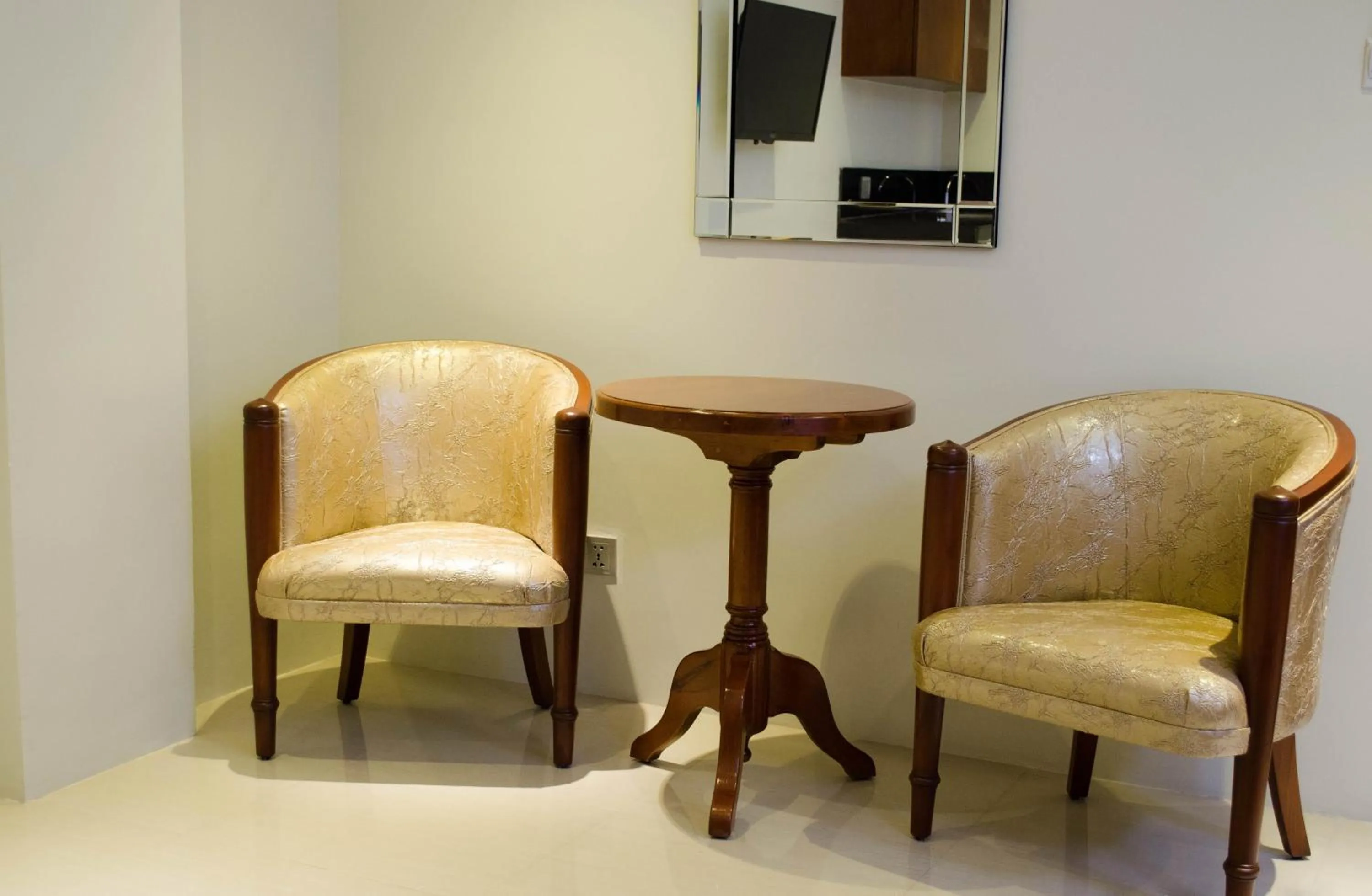 Dining area in Ritz Hotel Angeles