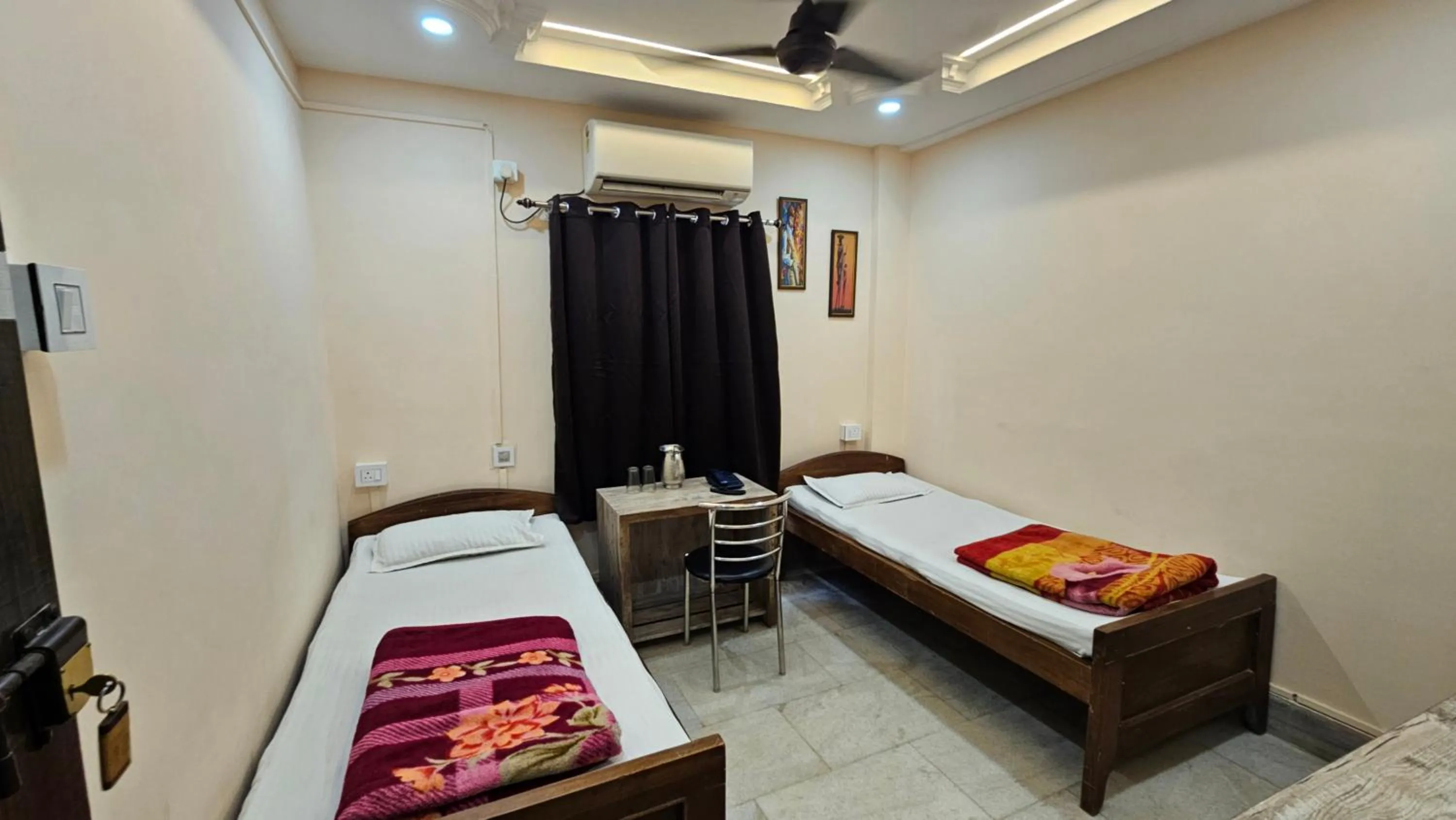 Bed in Hotel Prince B