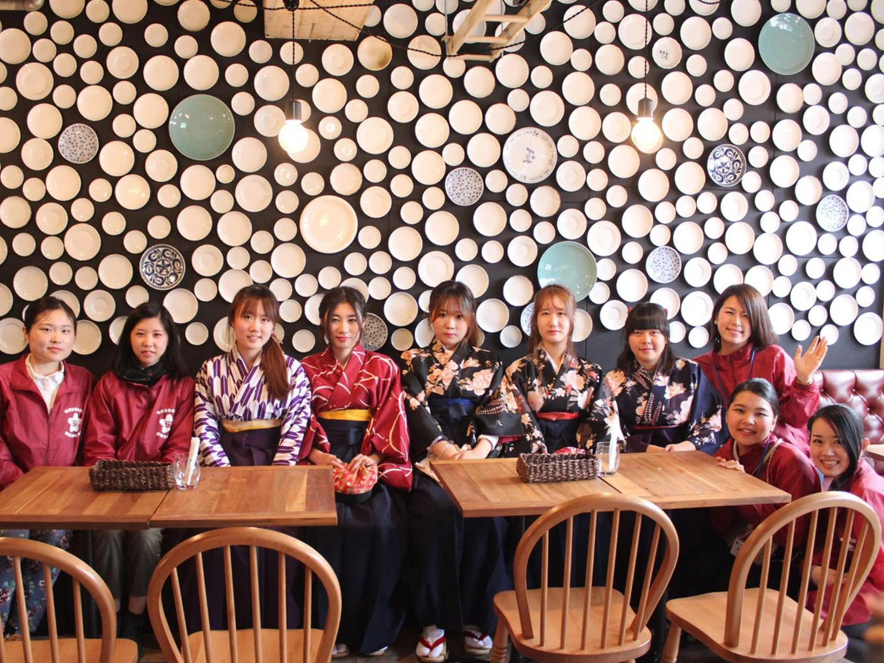 Dining area in Hostel TangaTable