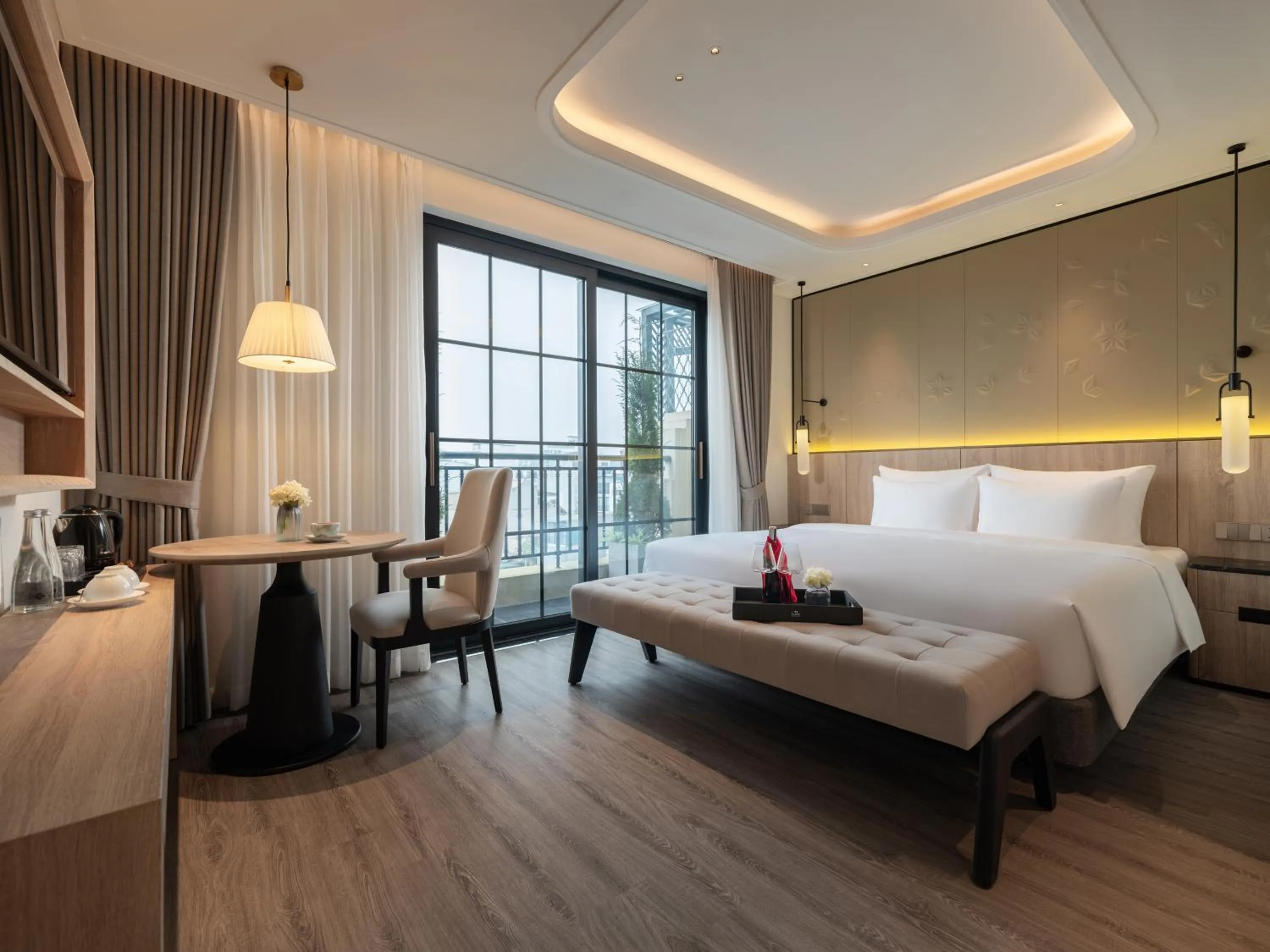 Signature La Gare Terrace Suite Railway View with Onsen Benefits & Airport Transfer in HOTEL du LAC SIGNATURE