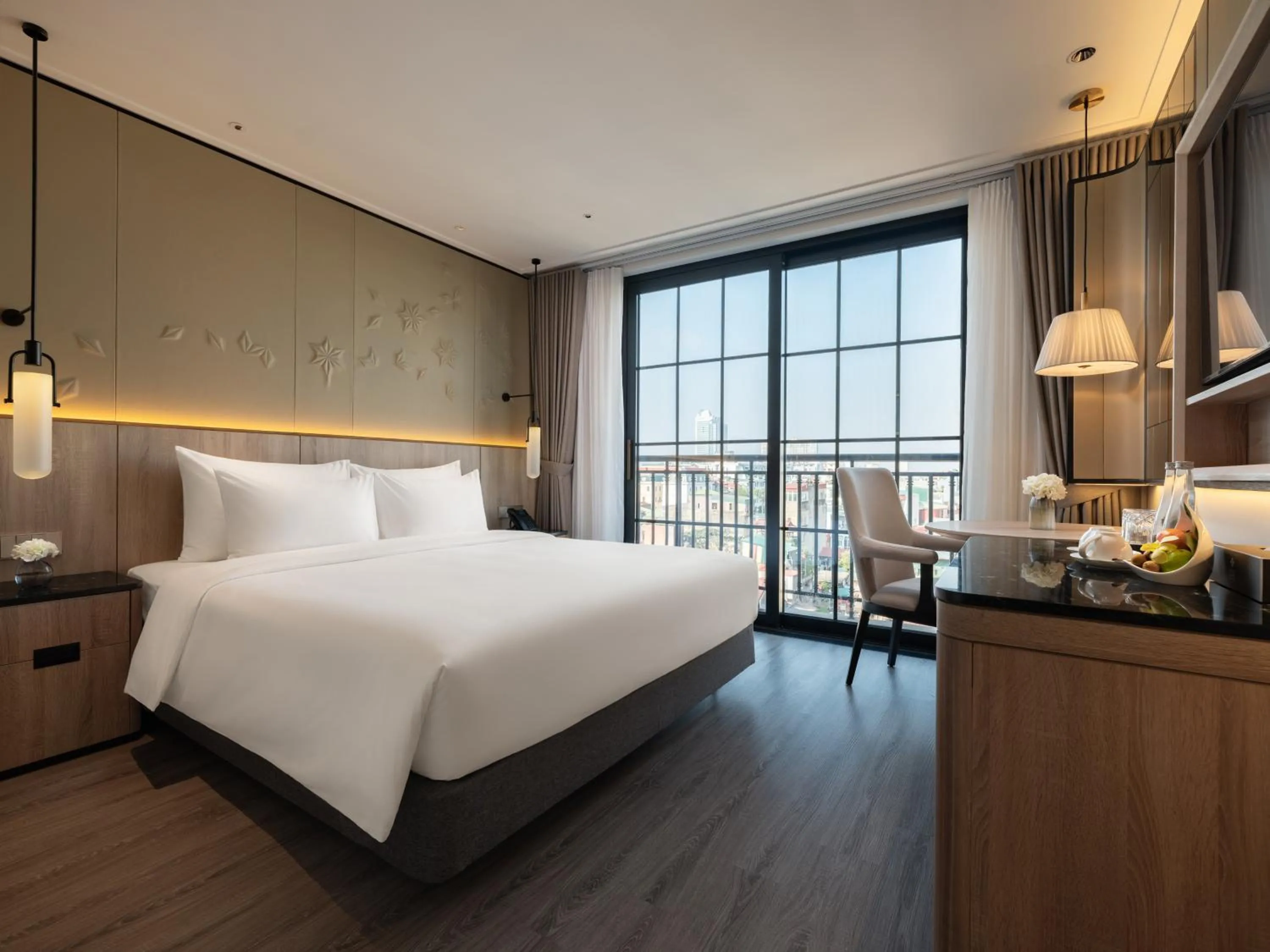 Prestige Suite Double or Twin Balcony City View with Onsen Benefits & Airport Transfer in HOTEL du LAC SIGNATURE